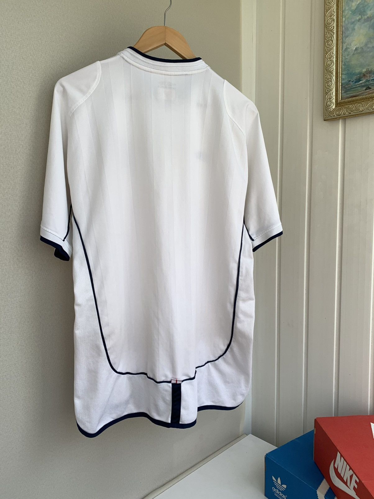 Umbro Umbro England Vintage 2001-2003 Home Football Shirt Size XL Size US XL / EU 56 / 4 - 8 Thumbnail