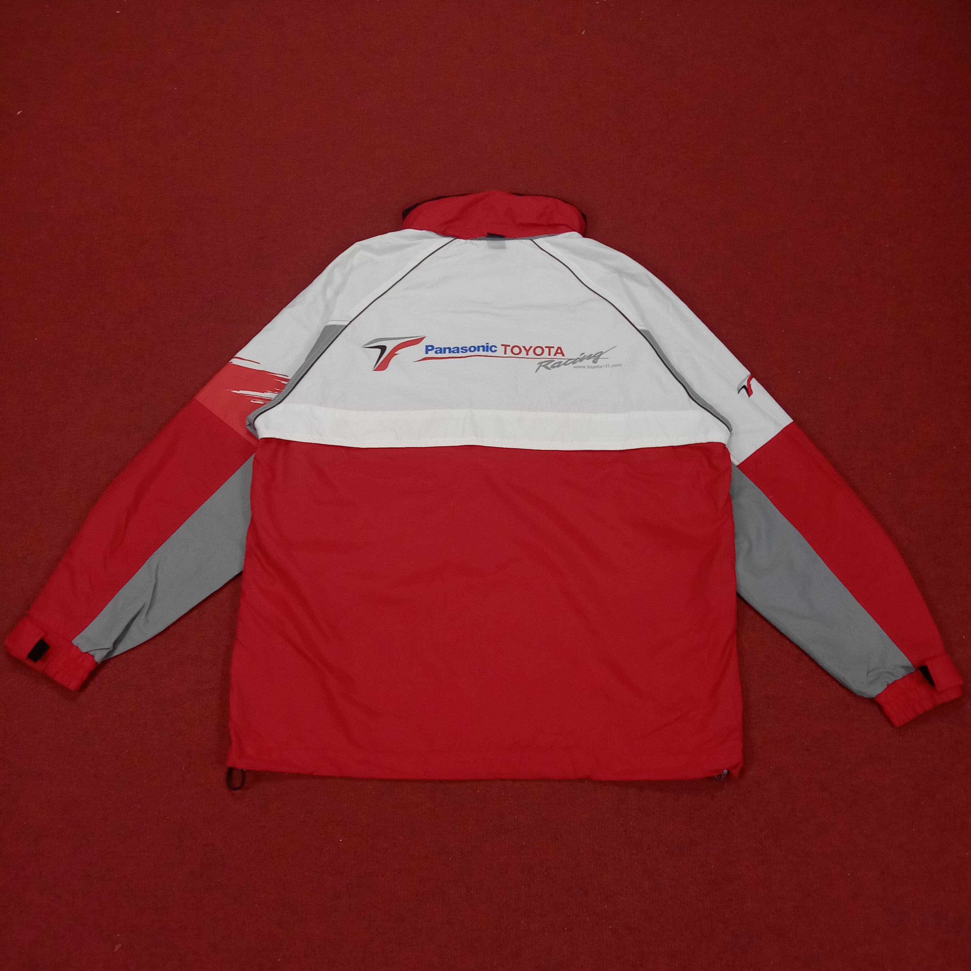 image of Panasonic Toyota Racing Jacket Motorsports Style in Red, Men's (Size Large)