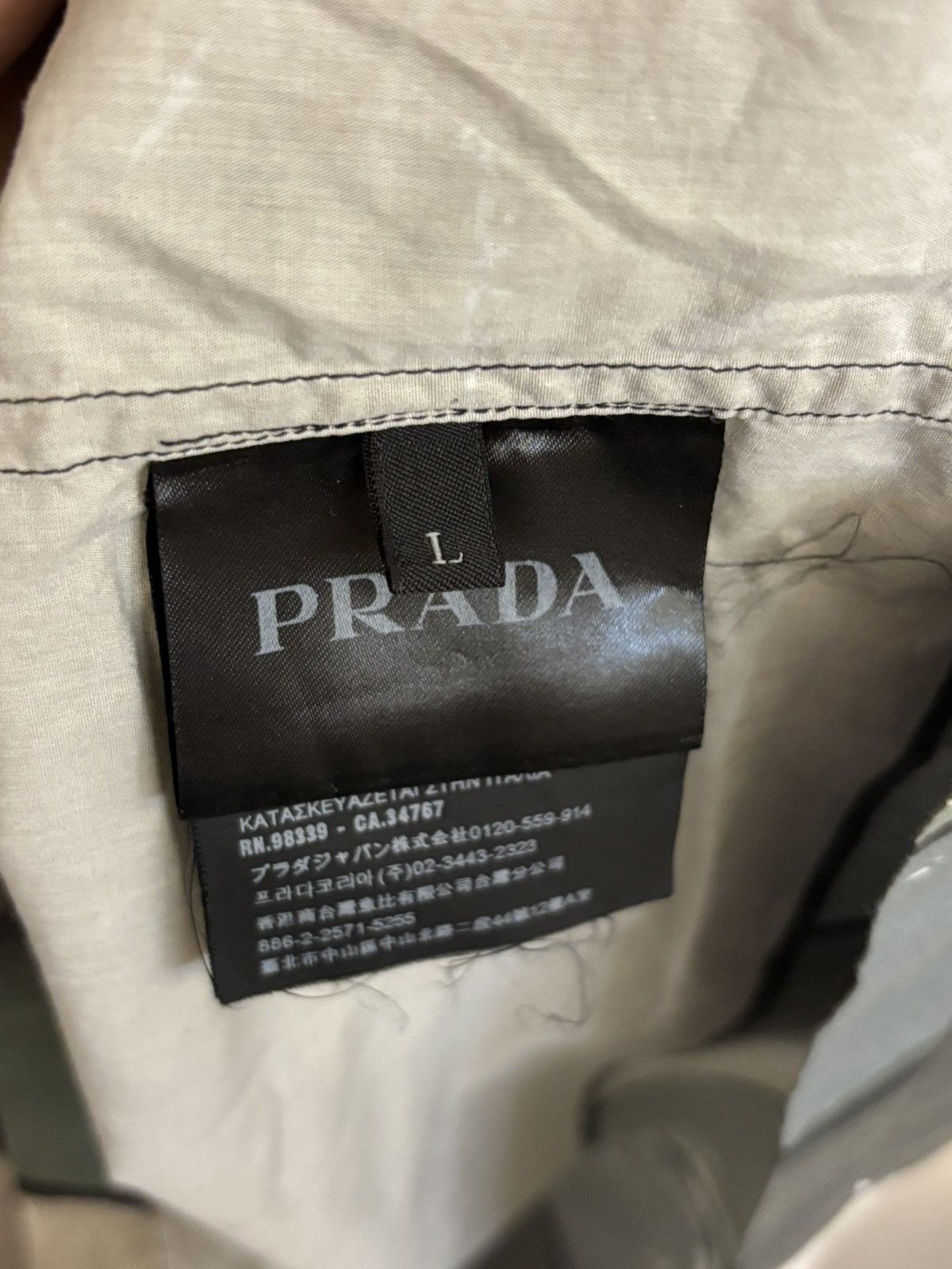 Prada Prada 2017 wine painting shirt Size US XL / EU 56 / 4 - 4 Thumbnail