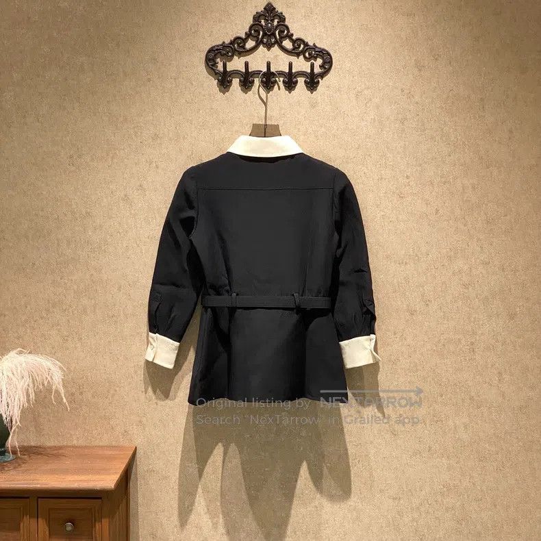 Valentino Valentino Black belt monogram logo dress Size XS / US 0-2 / IT 36-38 - 2 Thumbnail