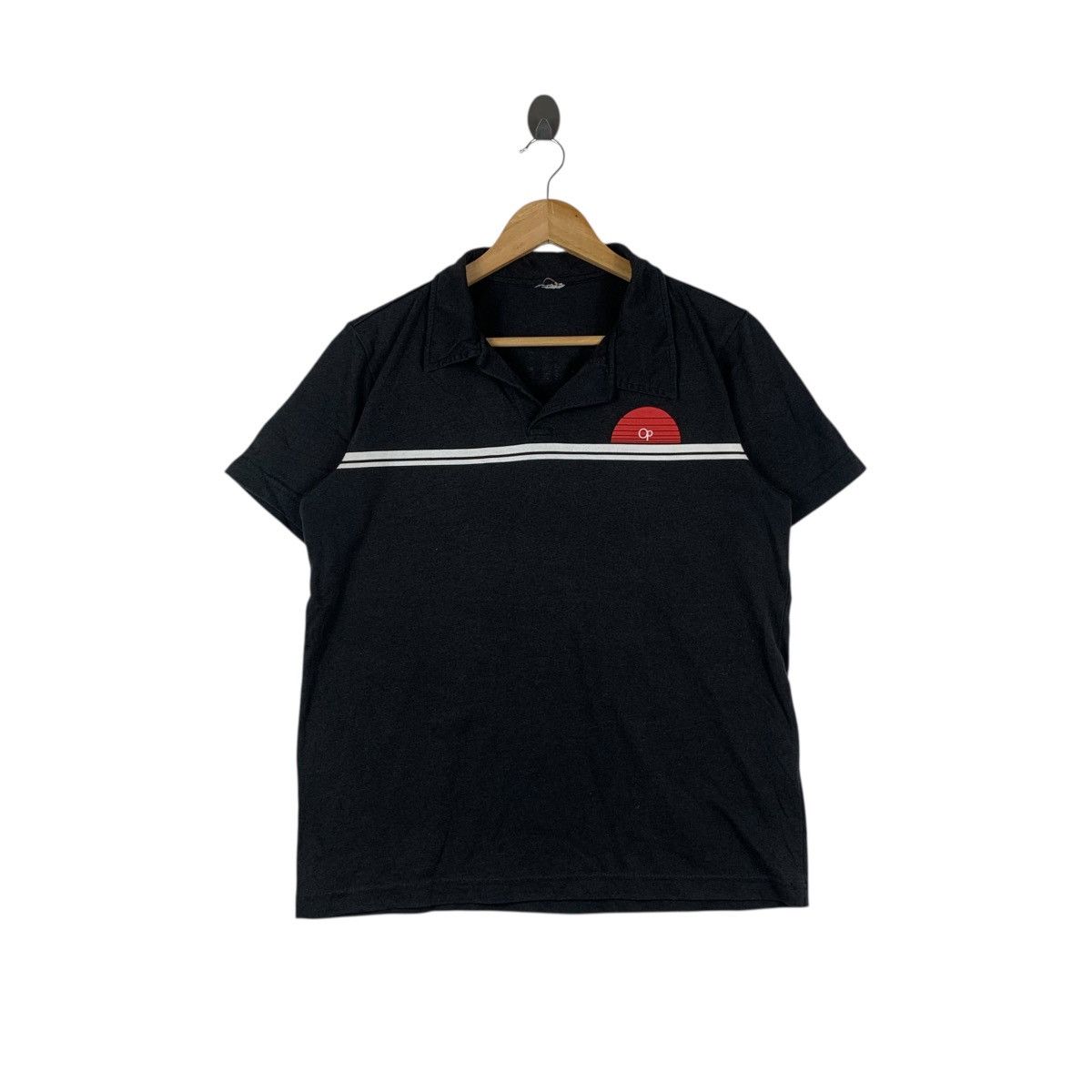 Ocean Pacific OCEAN PACIFIC OP Surf Newport Beach Polo Tee Shirt Top Size US M / EU 48-50 / 2 - 2 Thumbnail