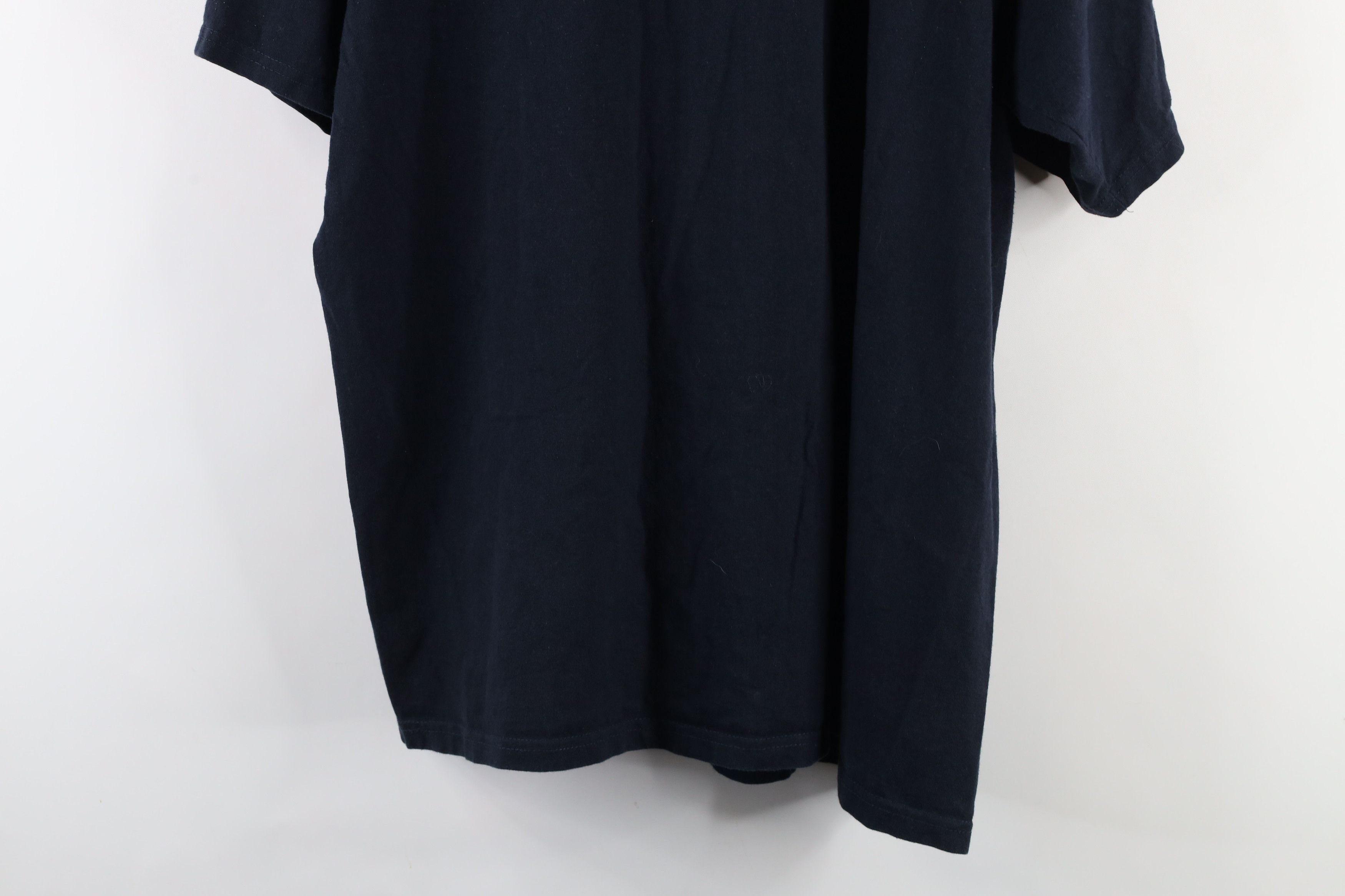 Vintage Vintage 90s Streetwear Heavyweight T-Shirt Black Cotton Size US XL / EU 56 / 4 - 7 Thumbnail