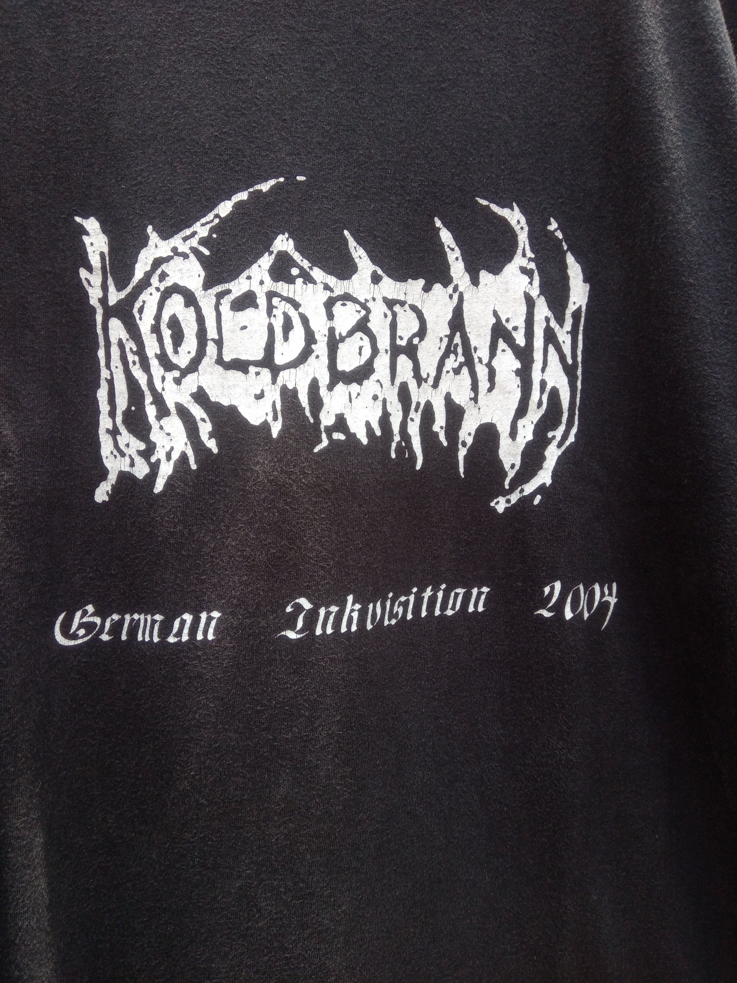 Band Tees × Vintage KOLDBRANN german inkuisition tour 2004 Size US L / EU 52-54 / 3 - 2 Thumbnail