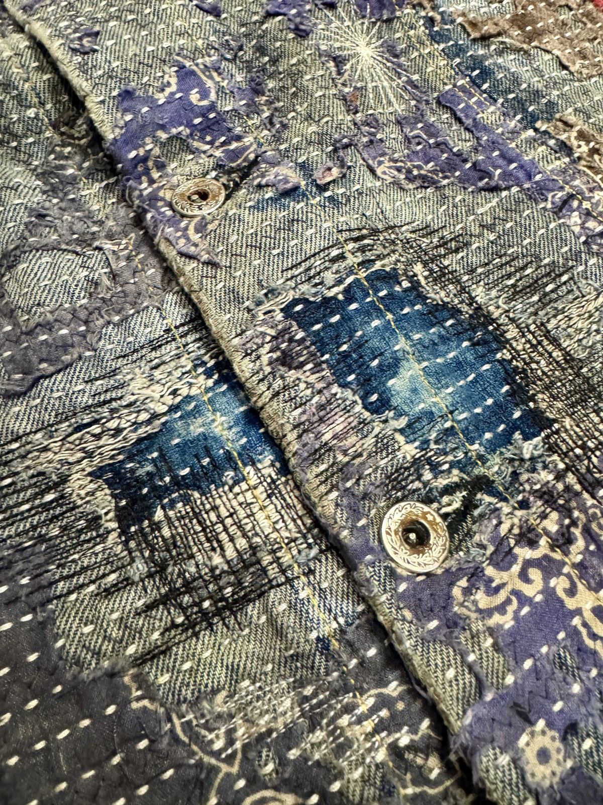 BORO Denim Vintage Sashiko Jacket Boro kapital supreme asap vtg Size US XL / EU 56 / 4 - 6 Thumbnail