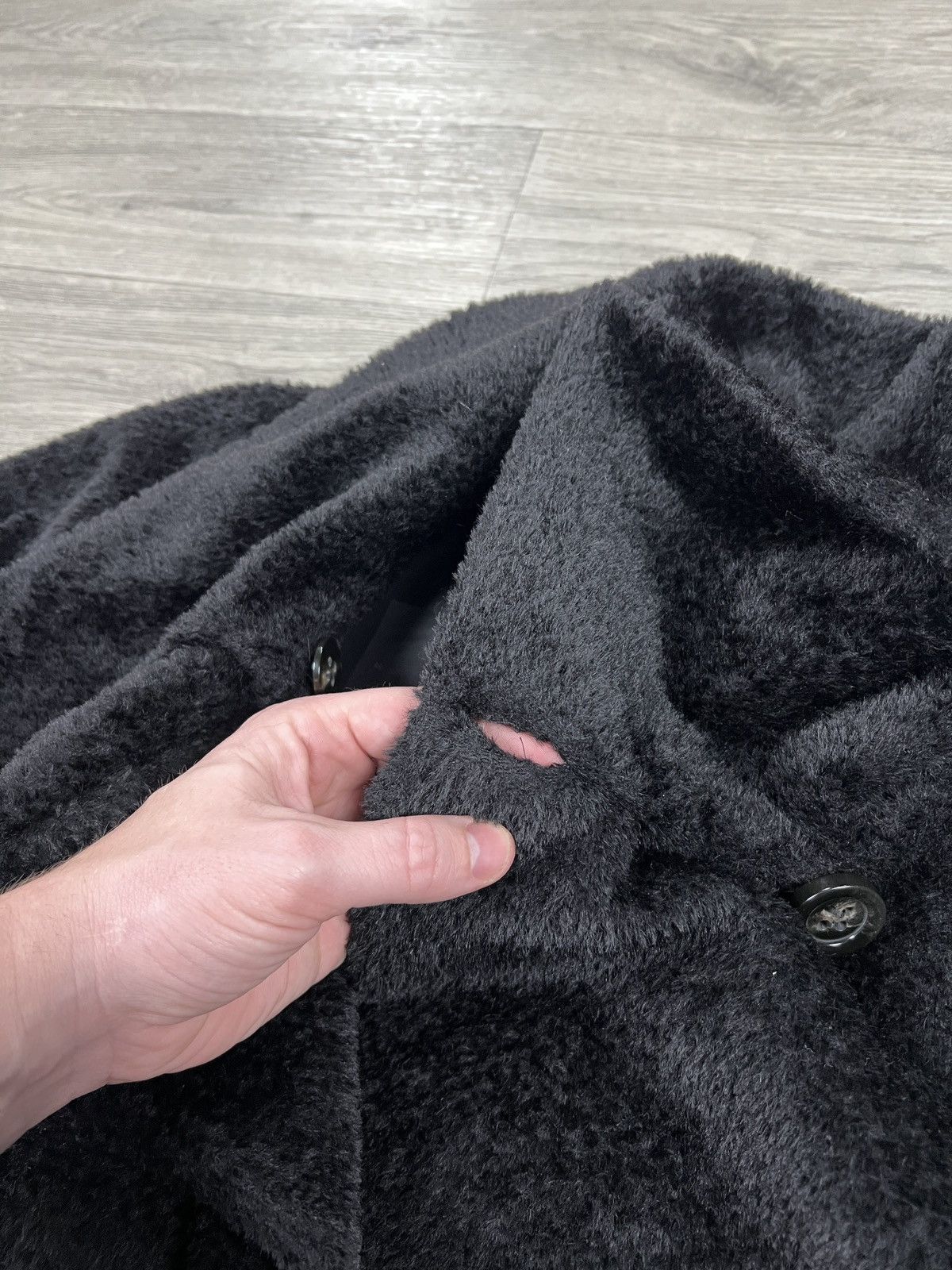 Max Mara Women’s Max Mara Alpaca Blend Coat Black Size L / US 10 / IT 46 - 18 Thumbnail