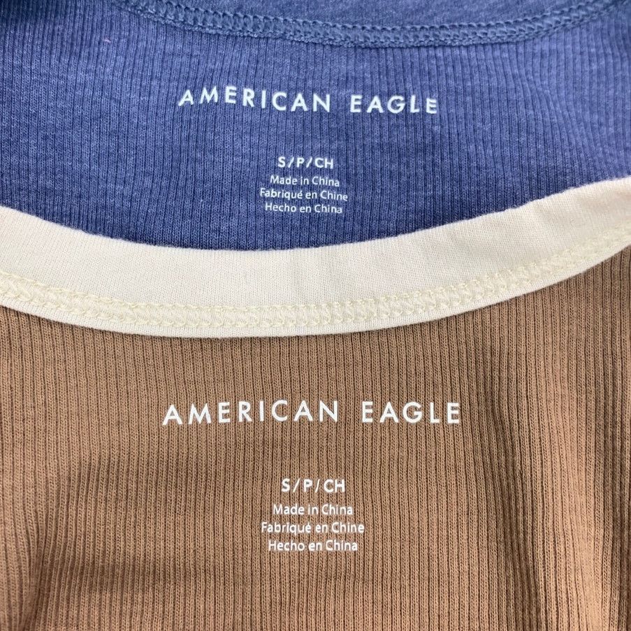 American Eagle Outfitters 2 New American Eagle Womens Small Keep Yourself Tank Tops Size S / US 4 / IT 40 - 3 Thumbnail