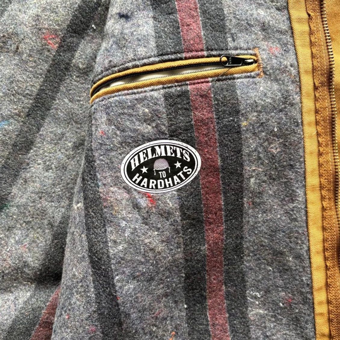Carhartt VINTAGE Carhartt Detroit Jacket J001 BRN Size XL Made in USA Size US XL / EU 56 / 4 - 7 Thumbnail