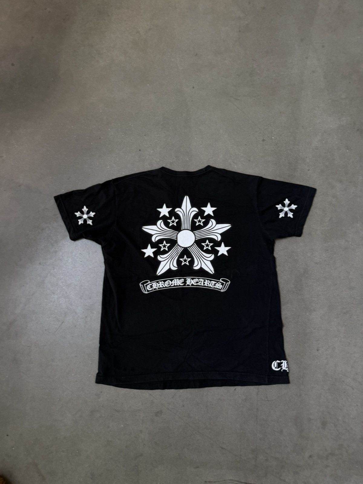 Chrome Hearts Chrome Hearts Star Cross Tee Black Size US XL / EU 56 / 4 - 3 Thumbnail