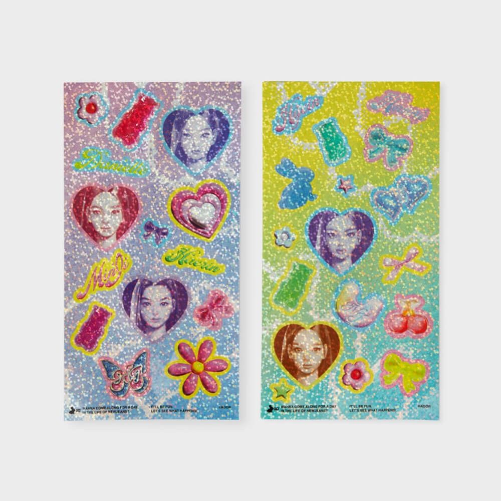 Other Newjeans glitter stickers Size ONE SIZE - 1 Thumbnail