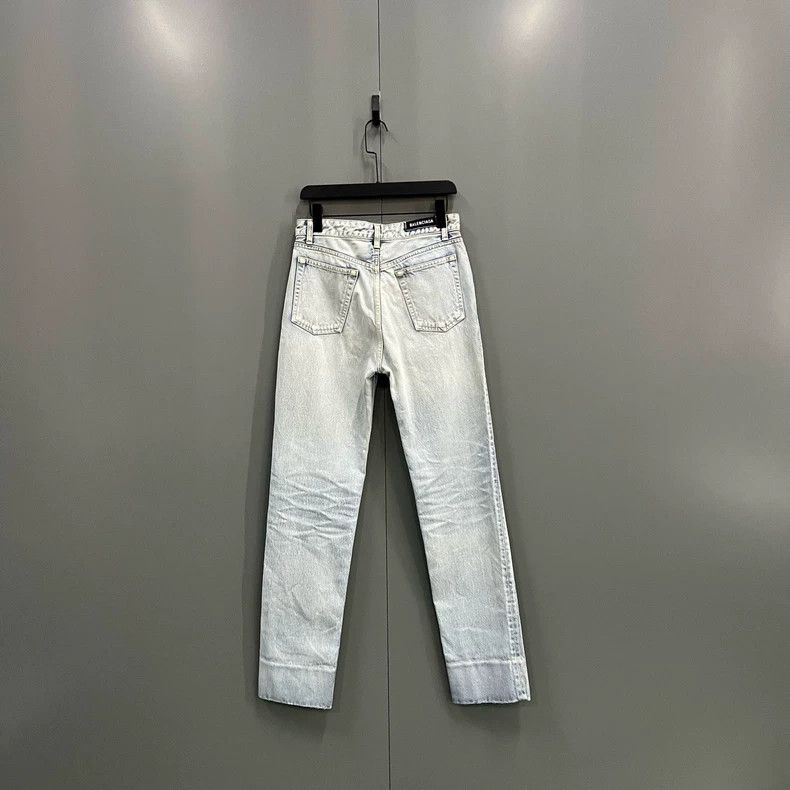 Balenciaga Balenciaga Bleached washed jeans Size US 30 / EU 46 - 2 Thumbnail