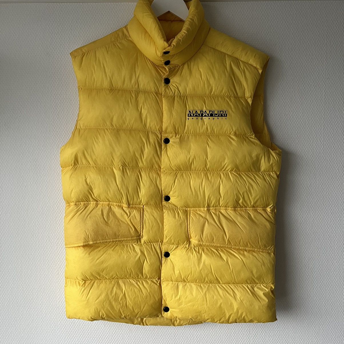 Napapijri Yellow Napapijri Bodywarmer Size US S / EU 44-46 / 1 - 1 Thumbnail