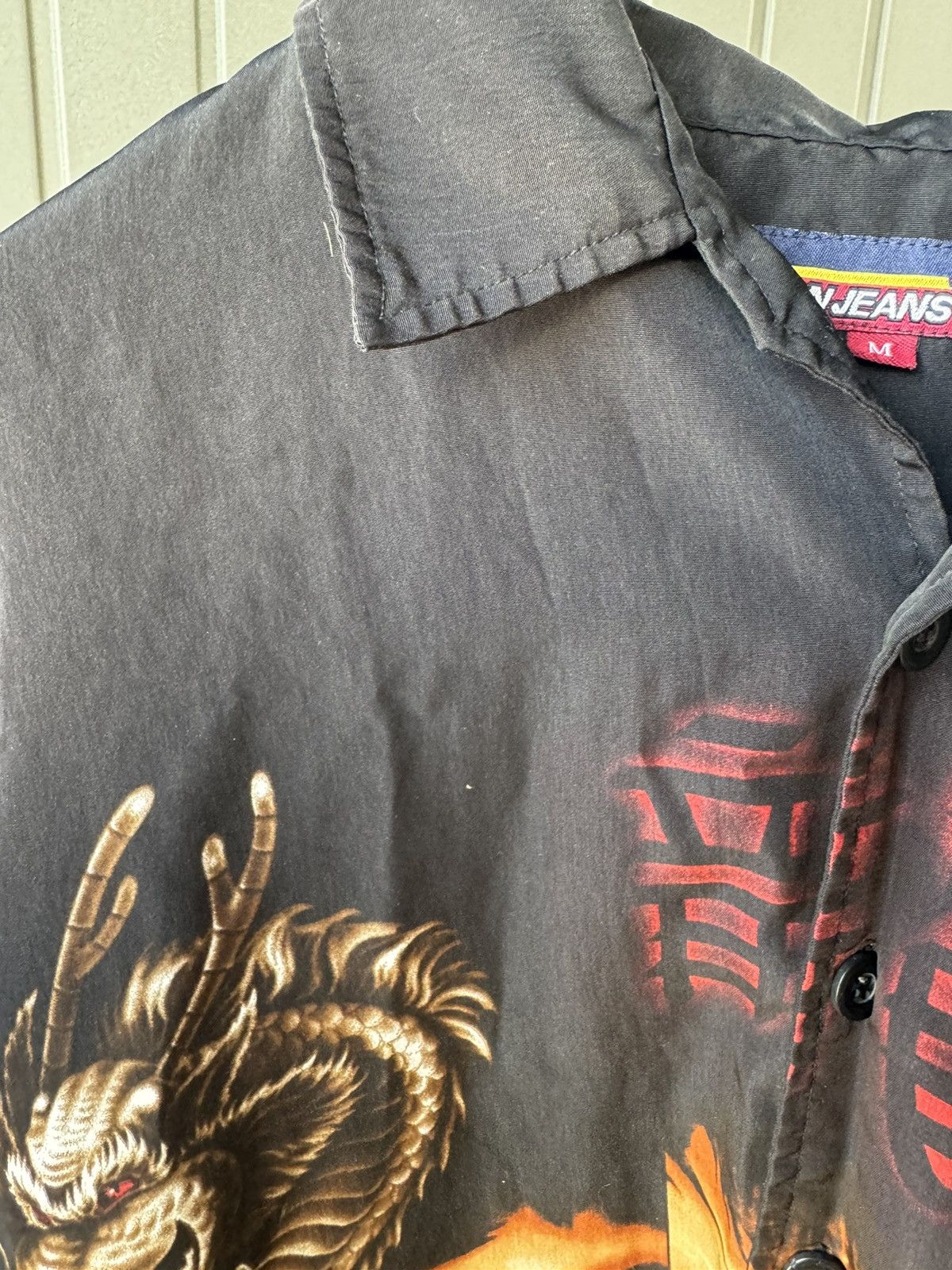 Vintage Vintage Bruce Lee Shirt Dnon Jeans Y2K Size US M / EU 48-50 / 2 - 4 Thumbnail
