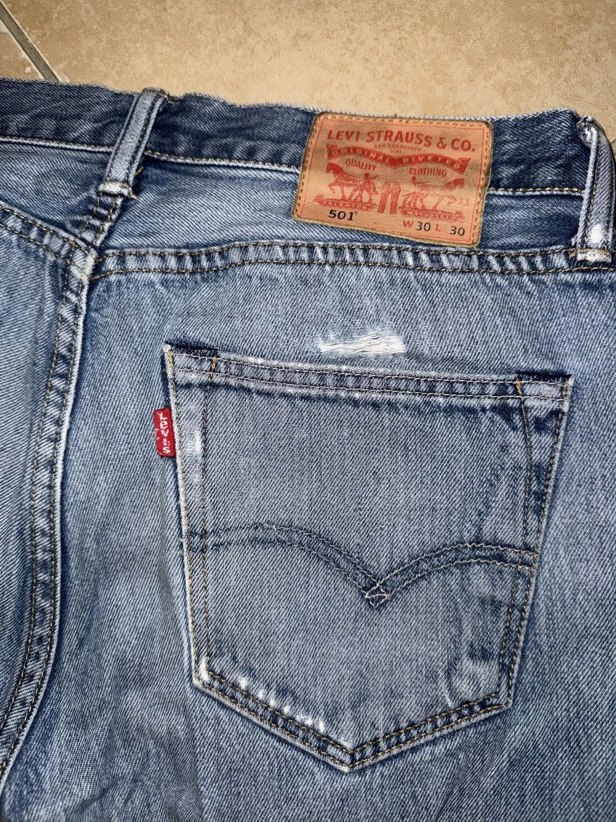 Levi's × Levi's Vintage Clothing × Vintage Levi’s 501 vintage Size US 30 / EU 46 - 6 Thumbnail