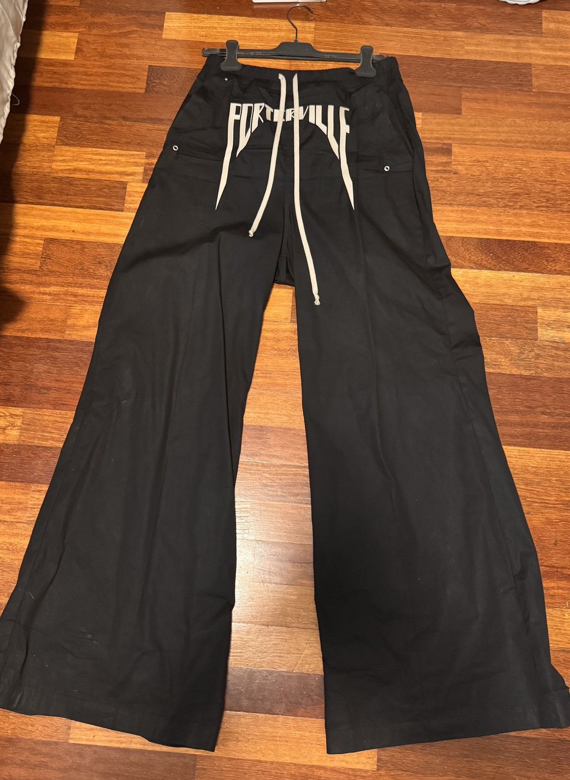 rick owens Porterville Cargobelas カーゴベラ Rick Owens Black Porterville Cargobelas Cargo Pants Rick Owens