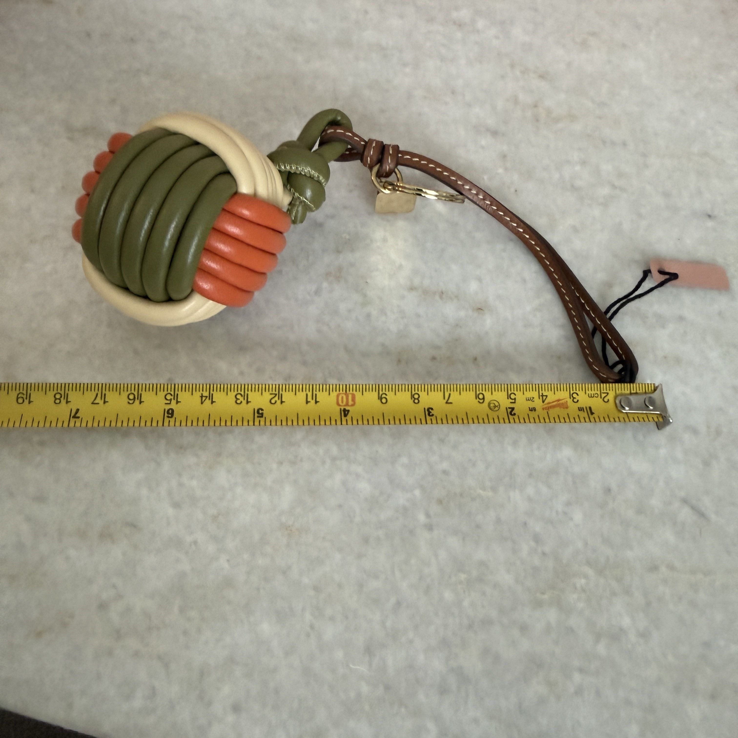 Miu Miu Miu Miu Bag Charm 5TL534 Knot Detail Leather Trick Size ONE SIZE - 12 Thumbnail