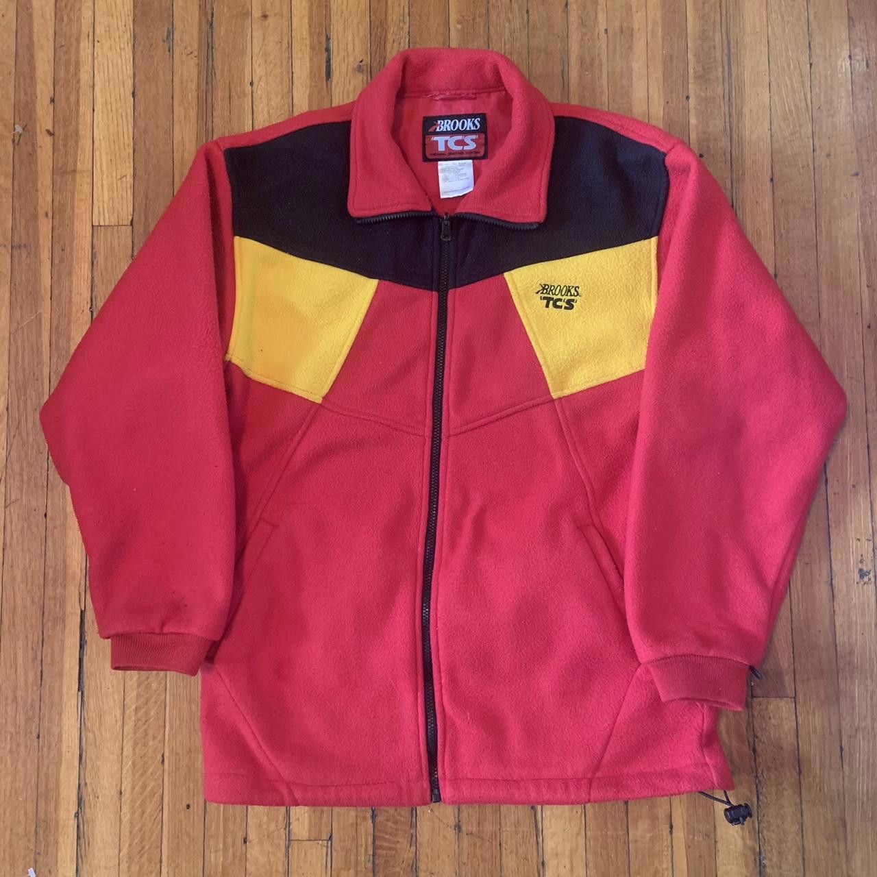 Brooks Vintage Brooks TSC Colour Block Fleece Jacket Size US L / EU 52-54 / 3 - 2 Thumbnail