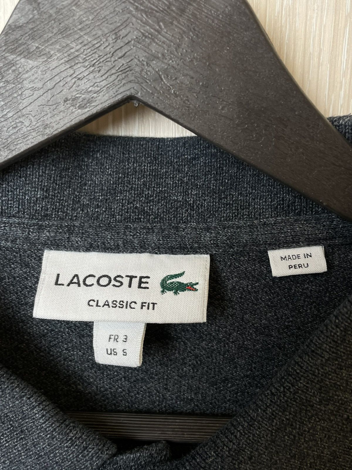 Lacoste × Vintage Navy Blue Lacoste Polo Shirt Size US M / EU 48-50 / 2 - 8 Thumbnail