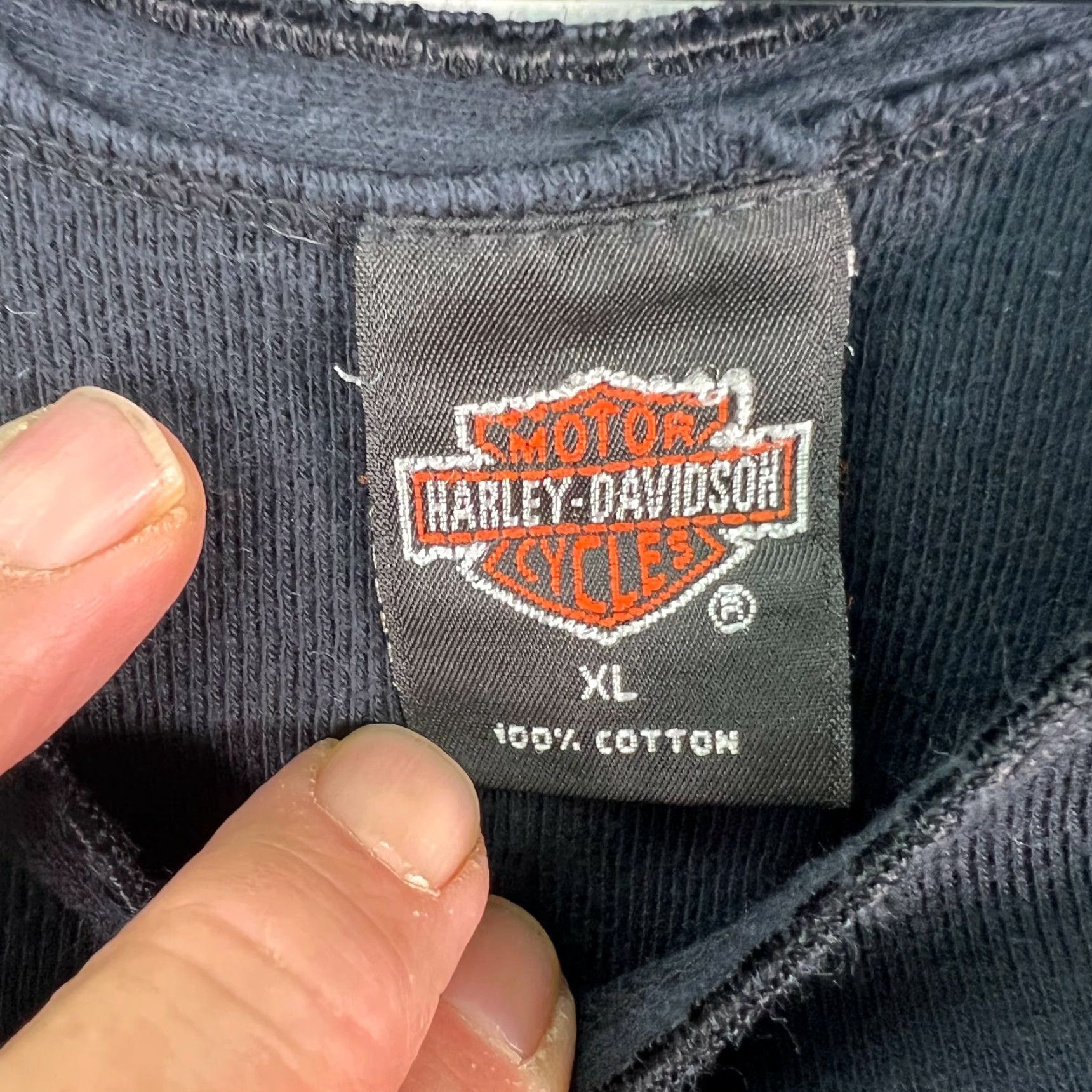 Harley Davidson Harley Davidson Motorcycles Las Vegas Mens Graphic Print Black T Shirt XL - Harley Davidson Shirt Mens Black Graphic Tee XL Size US XL / EU 56 / 4 - 5 Thumbnail