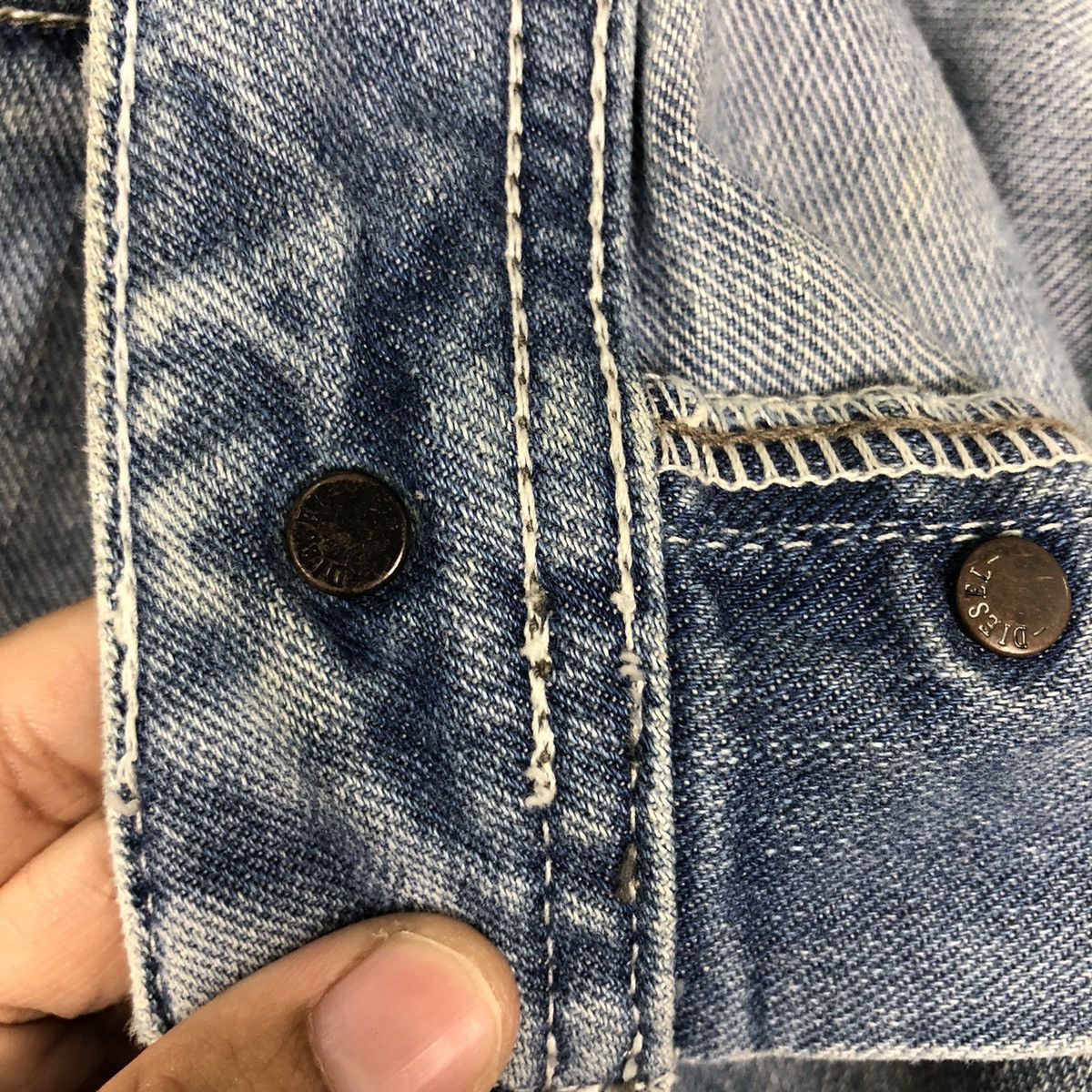 Diesel 🔥Biker Denim Jeans Diesel Industry Denim Division Size US 38 / EU 54 - 16 Thumbnail