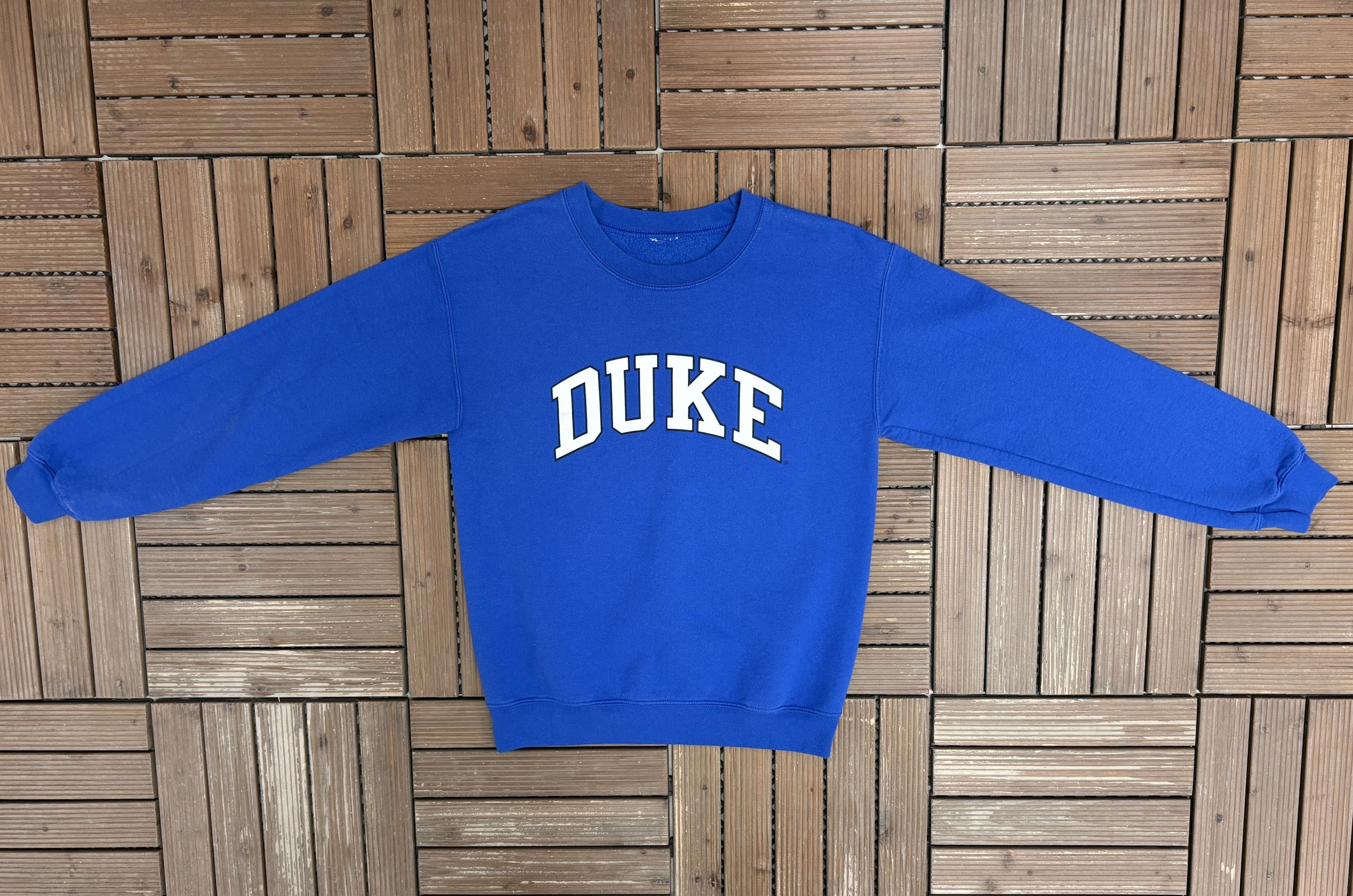 Vintage Duke Blue Devils Vintage Blue Crewneck Sweater Size US S / EU 44-46 / 1 - 5 Thumbnail