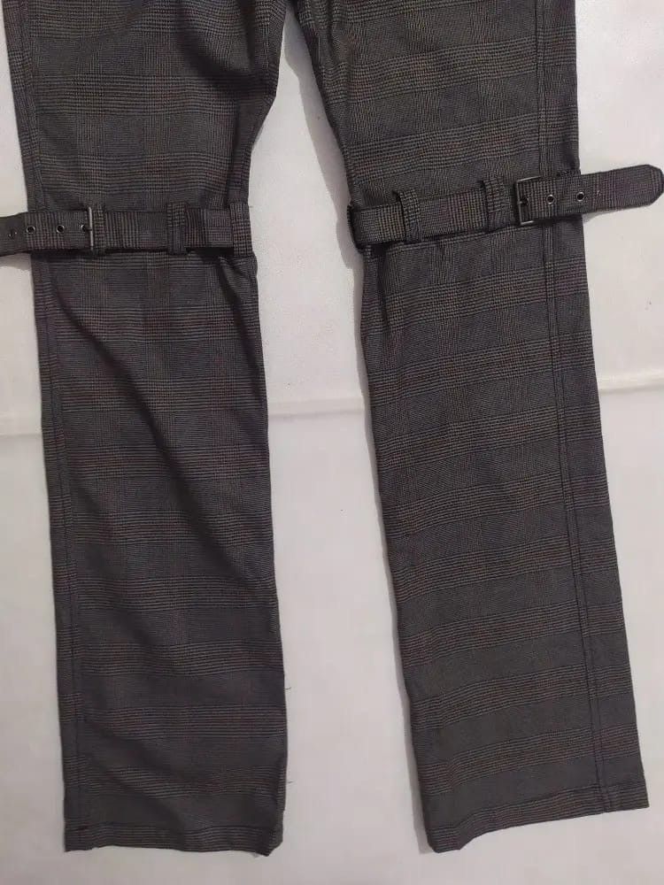 Japanese Brand Wild Khakis Japan Bondage Punk Pants Size US 28 / EU 44 - 3 Thumbnail