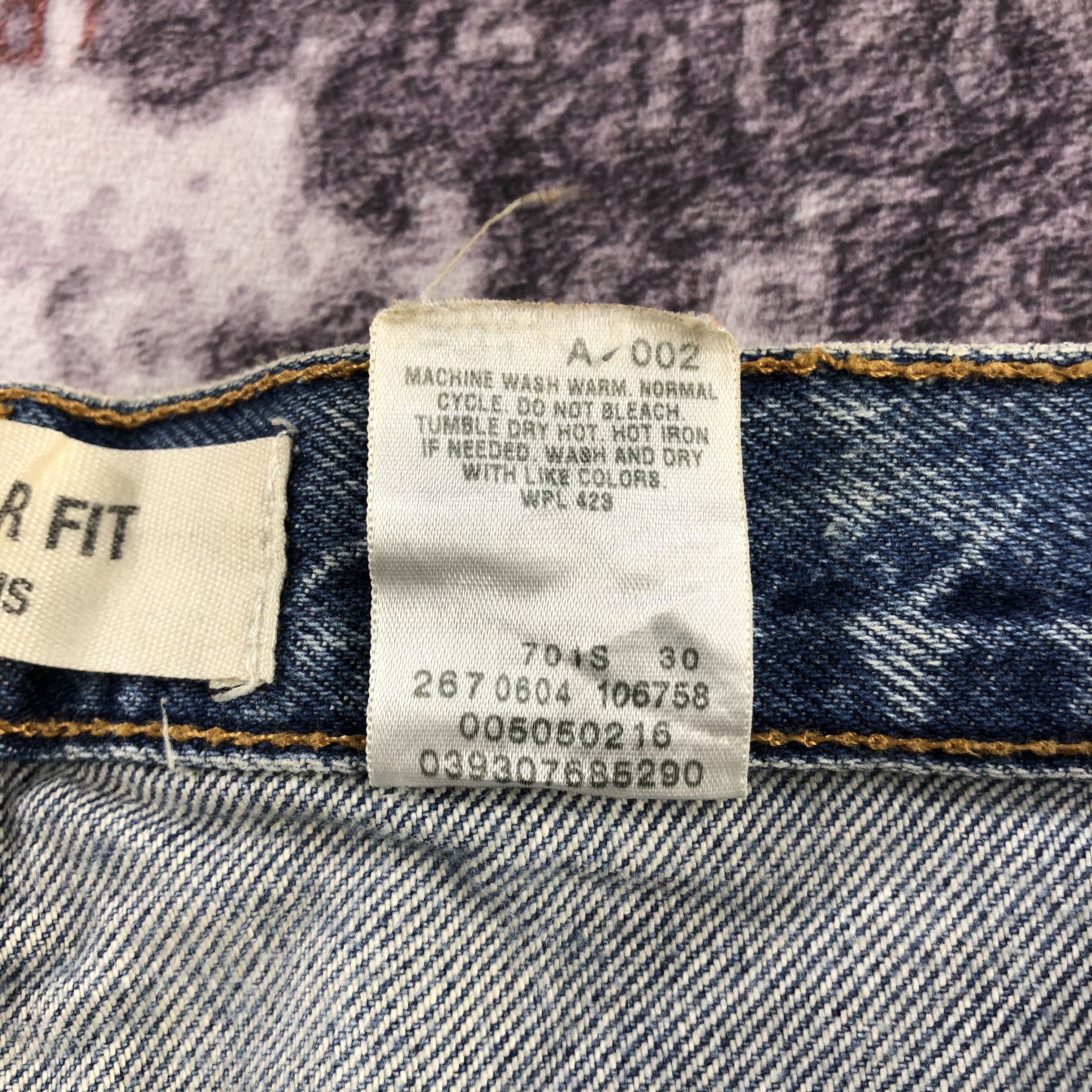 Levi's × Vintage Vintage Levis 505 Jeans-JM2902 Size US 30 / EU 46 - 17 Thumbnail