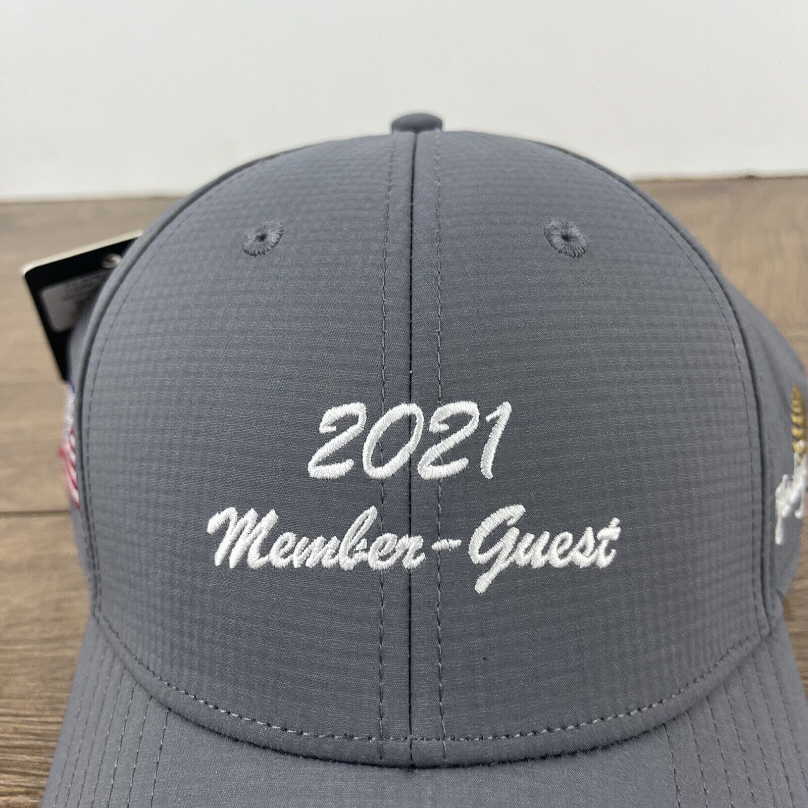 Other Heritage Pines Golf Hat 2021 Member Gray Hat Adjustable Hat Size ONE SIZE - 7 Thumbnail
