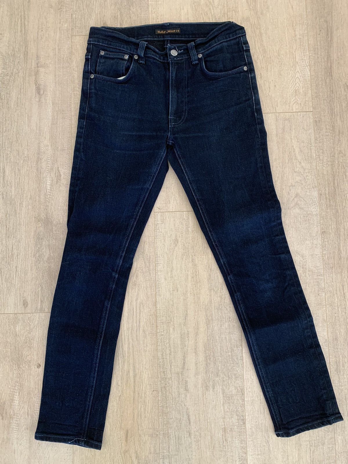 image of Nudie Jeans Lean Dean in Blue, Men's (Size 31)