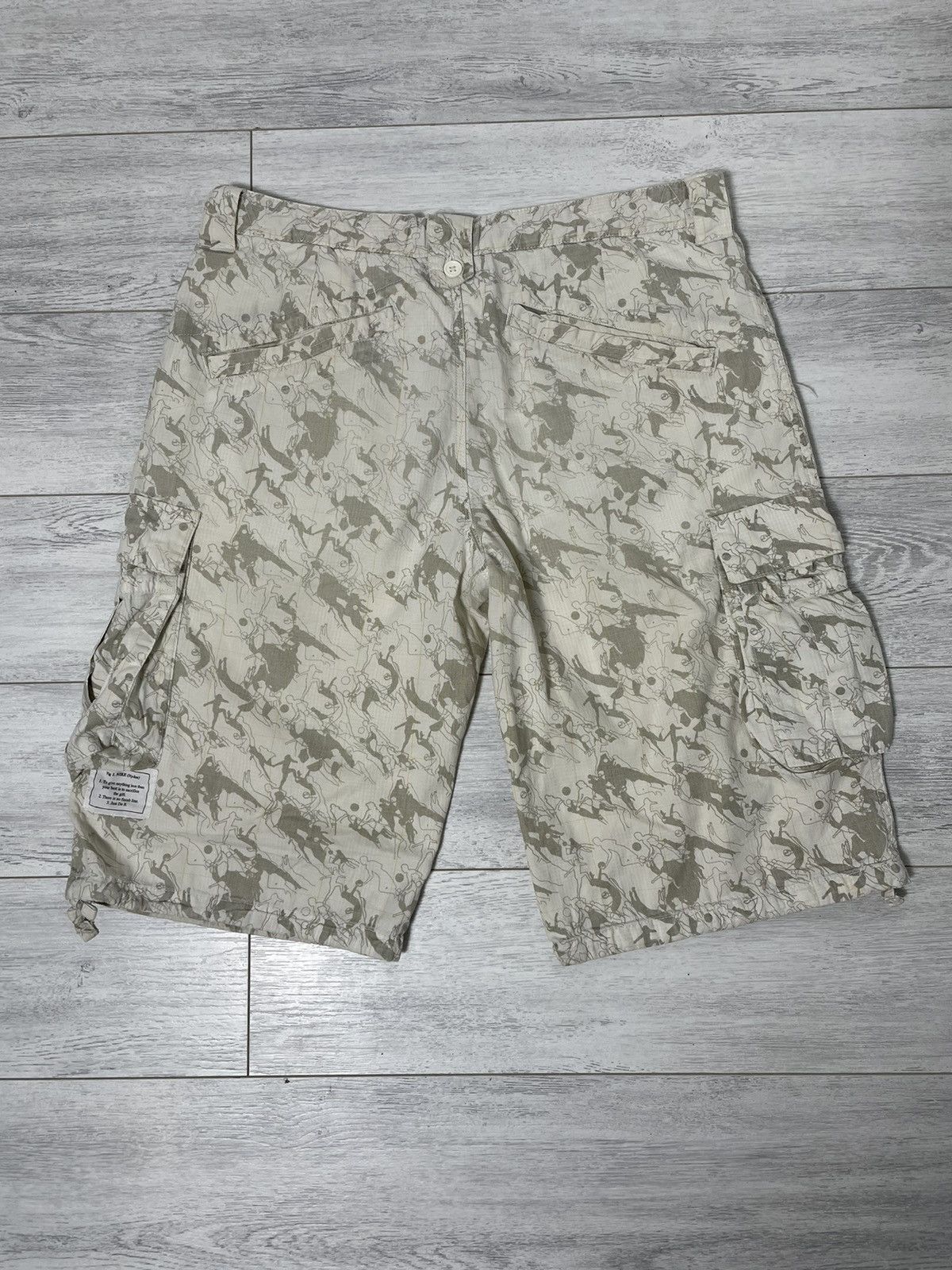 Nike × Vintage Nike Cargo Short monogram Y2K 90s Size US 34 / EU 50 - 6 Thumbnail