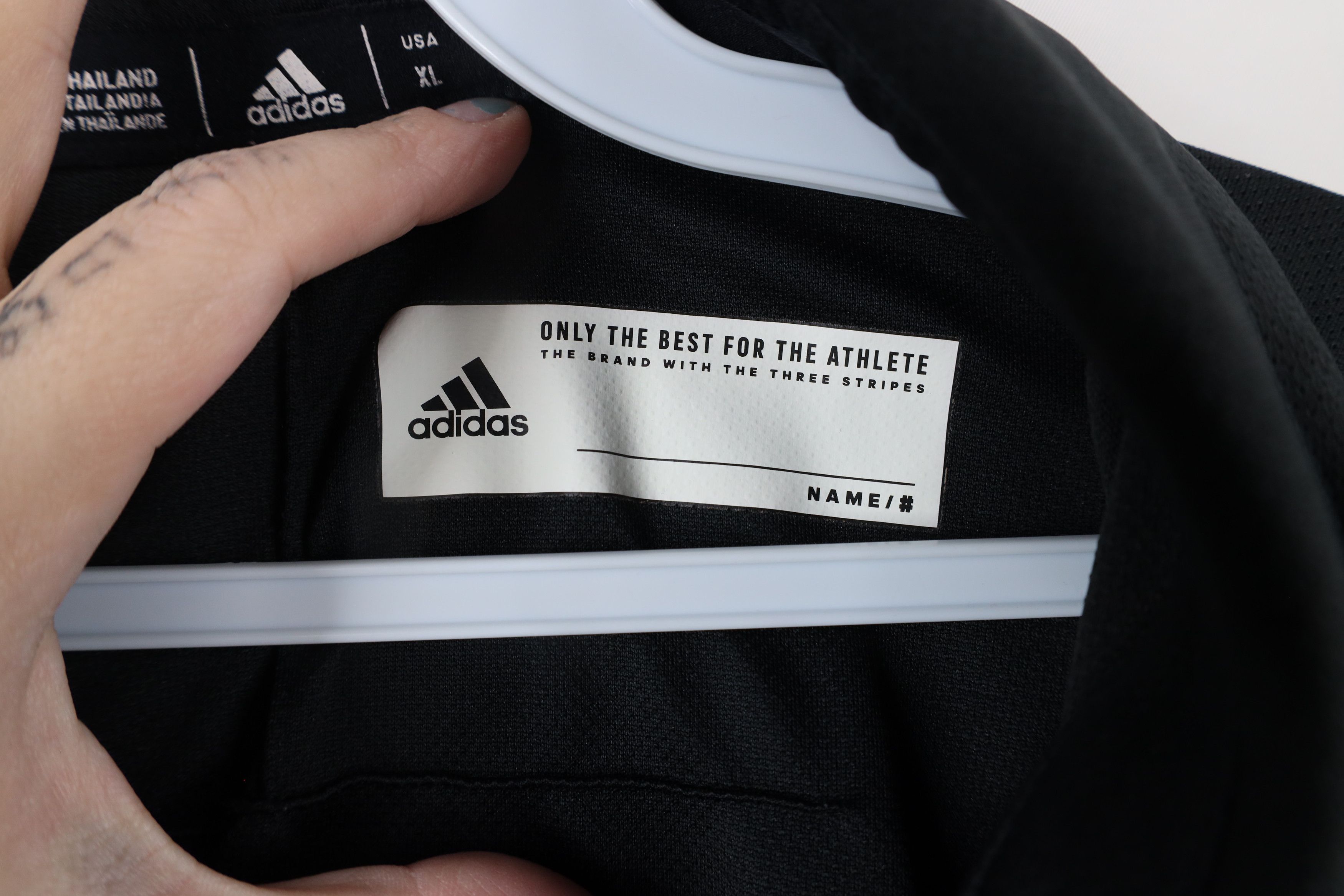Adidas × Vintage Adidas Wofford University Football Collared Polo Shirt Black Size US XL / EU 56 / 4 - 8 Thumbnail