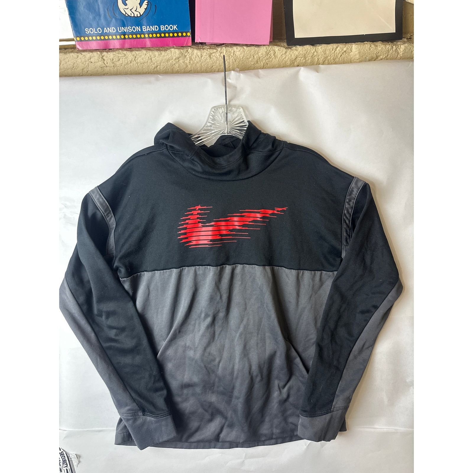 Nike Nike Dri-FIT Hoodie Sweatshirt Sz XL Boys Therma Graphic Size ONE SIZE - 5 Thumbnail