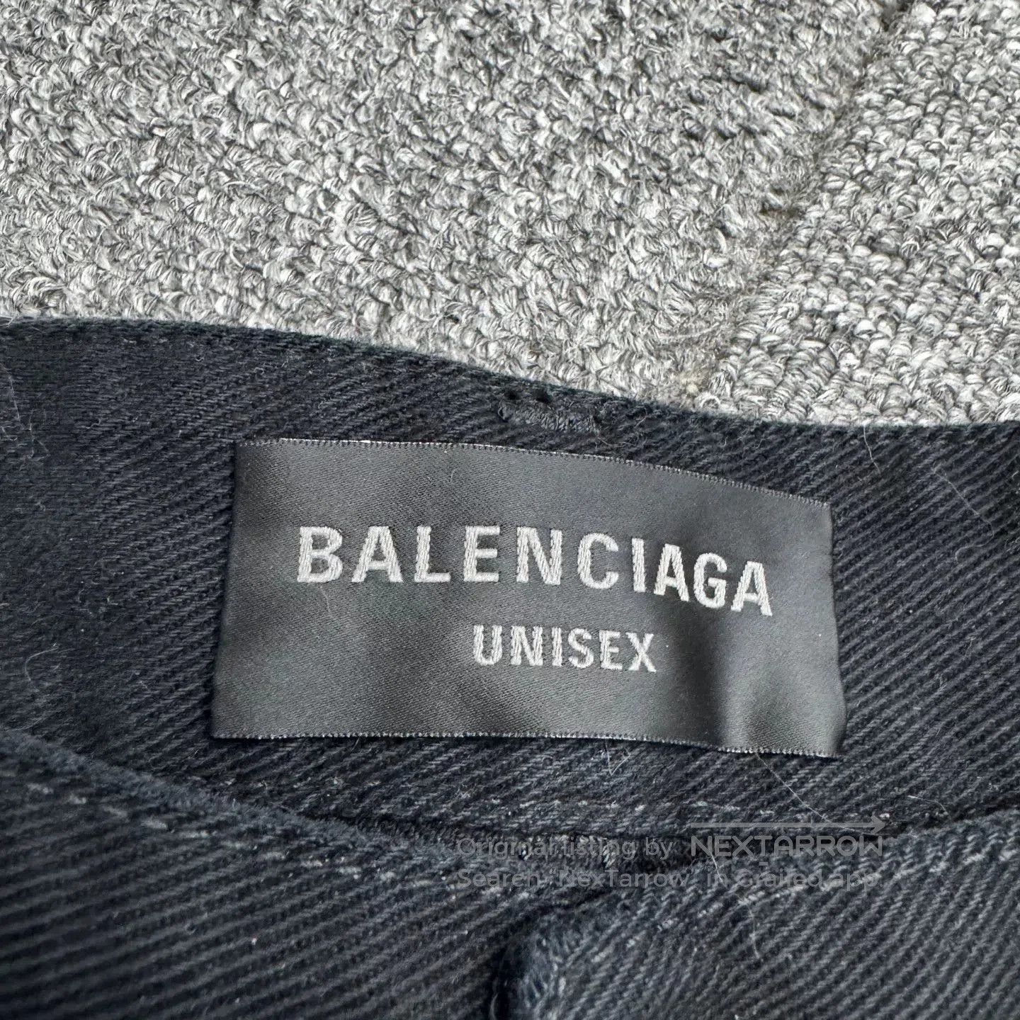 Balenciaga Balenciaga Wide-Leg Jeans. Size 31" - 2 Thumbnail