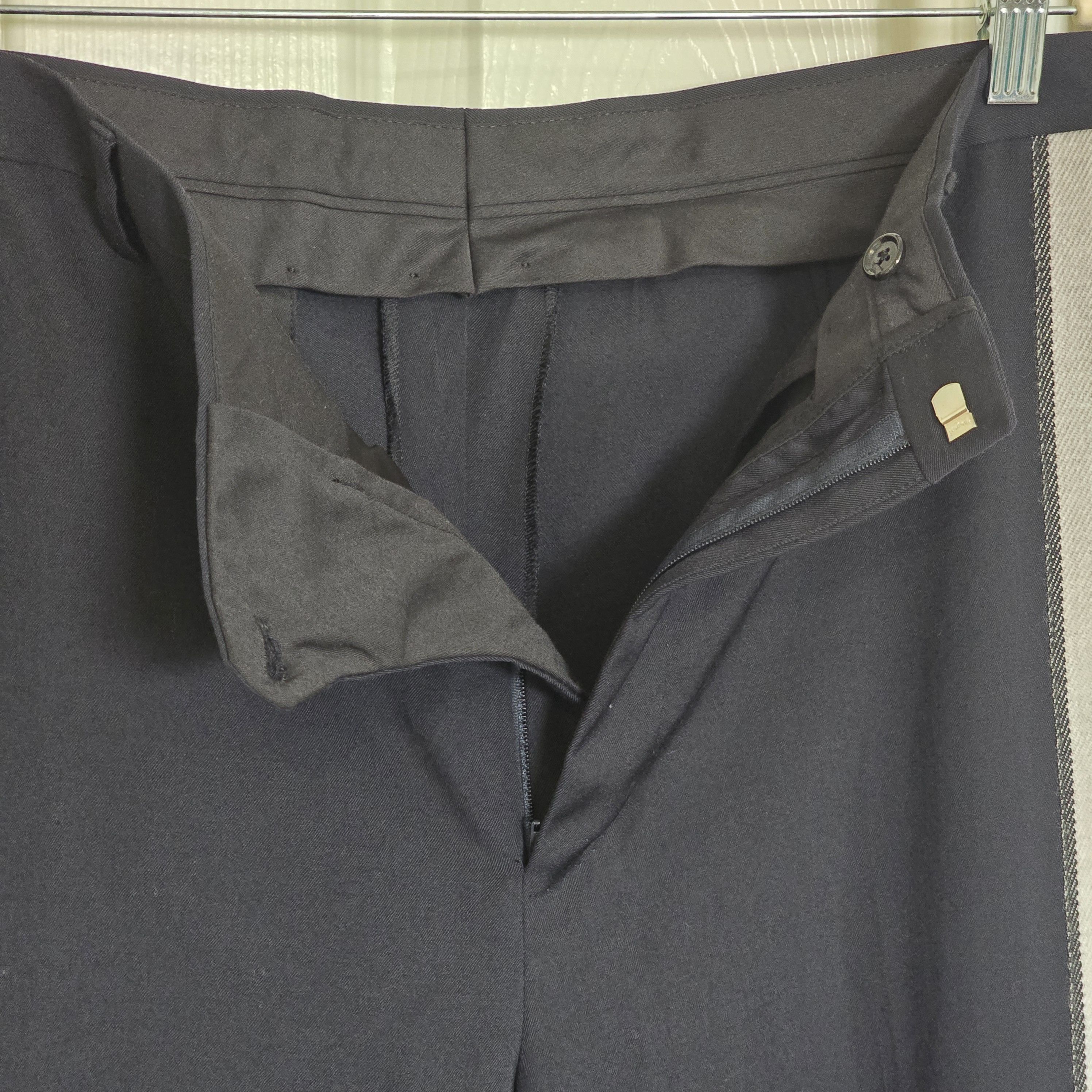 Lanvin Side stripe wool pants Size US 34 / EU 50 - 4 Thumbnail
