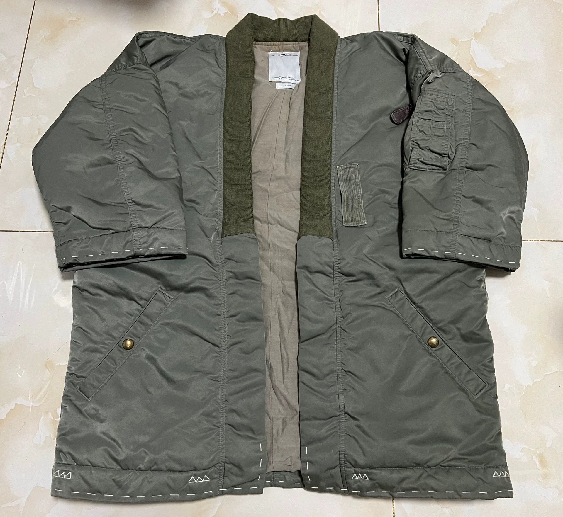 Visvim VISVIM 16AW SANJURO KIMONO DOWN JKT Size US L / EU 52-54 / 3 - 1 Thumbnail