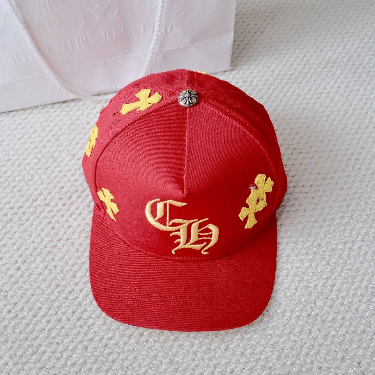Chrome Hearts Chrome Hearts Hat Patch Red Size ONE SIZE - 1 Thumbnail