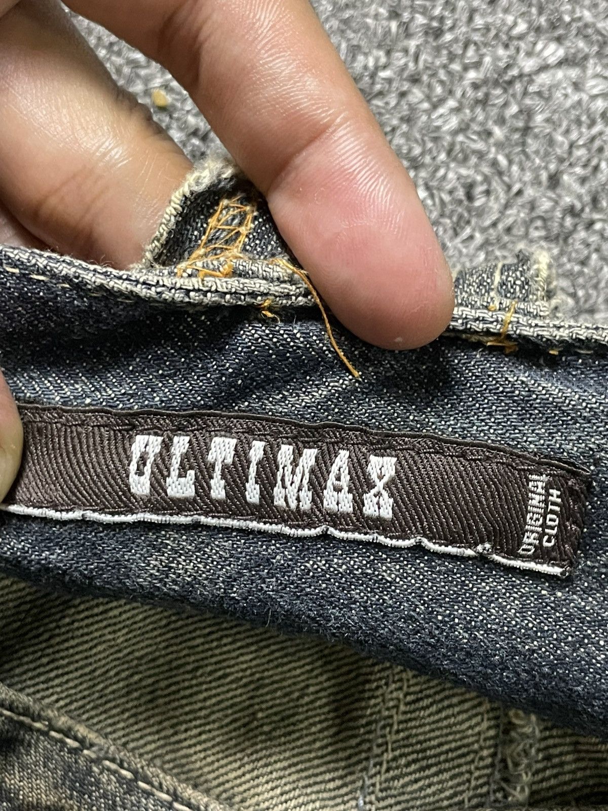 Japanese Brand ULTIMAX PAINT SPLASHED FLARED JEANS (103) Size US 34 / EU 50 - 7 Thumbnail