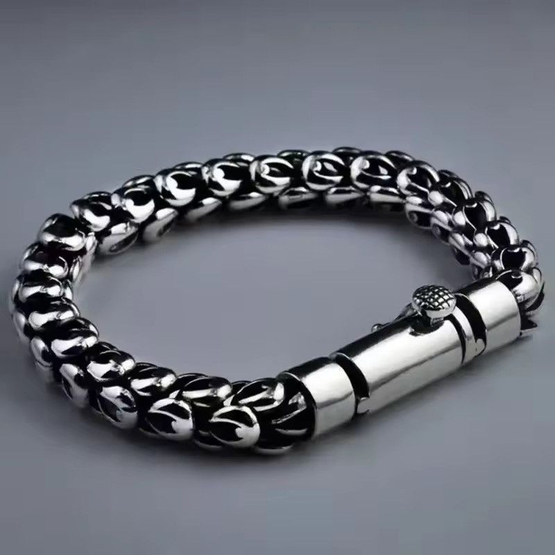 Jewelry 20 cm Chain Bracelet | Spiga Link T-Bar Clasp 🔒 Size ONE SIZE - 5 Thumbnail