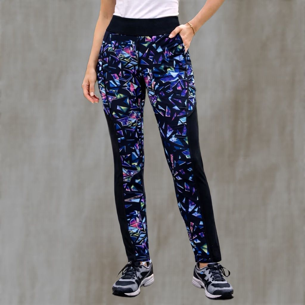 Torrid Torrid Disney Villains Black Active Leggings - Evil Queen Print Squartches Size 40" / US 18 - 1 Thumbnail