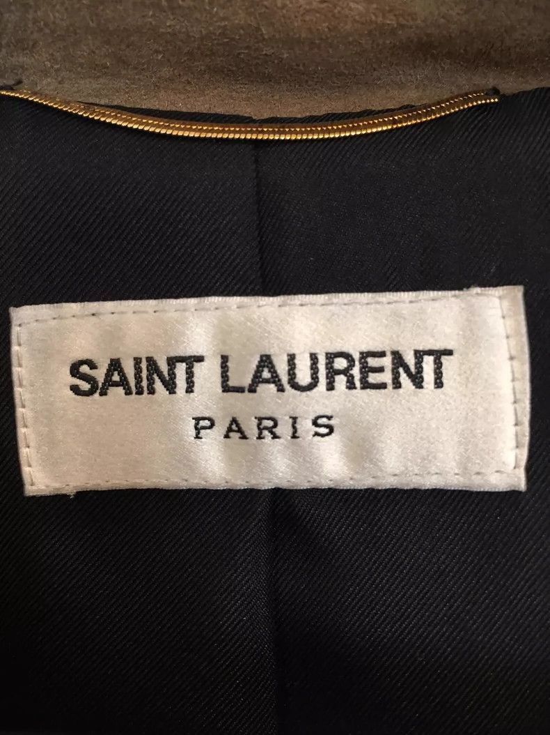 Saint Laurent Paris Saint Laurent Paris Tassel suede jacket-2506 Size US XS / EU 42 / 0 - 6 Thumbnail
