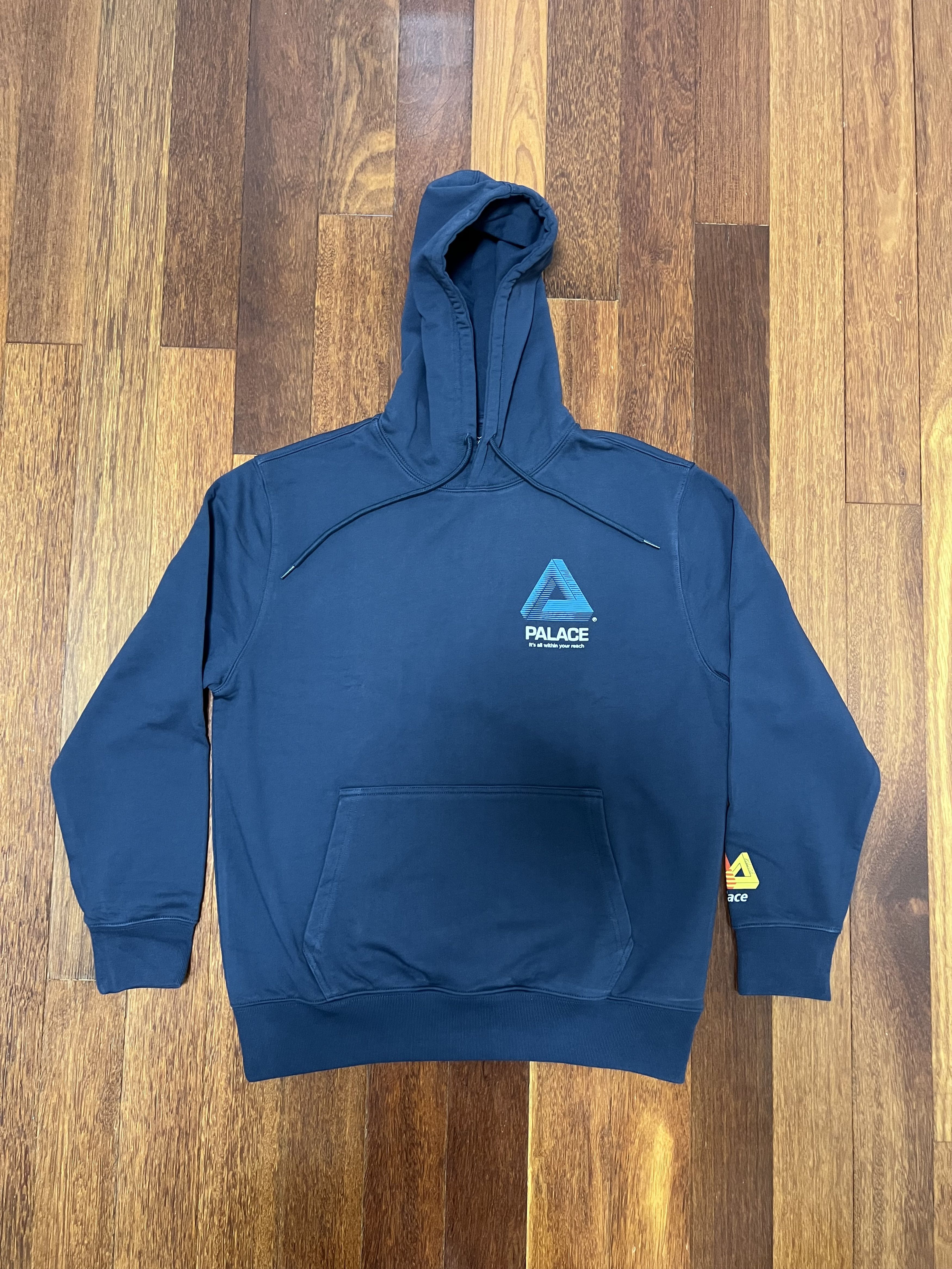 Palace 💚 2019 Palace C-ARD Hoodie Navy Large NEW Size US L / EU 52-54 / 3 - 4 Thumbnail
