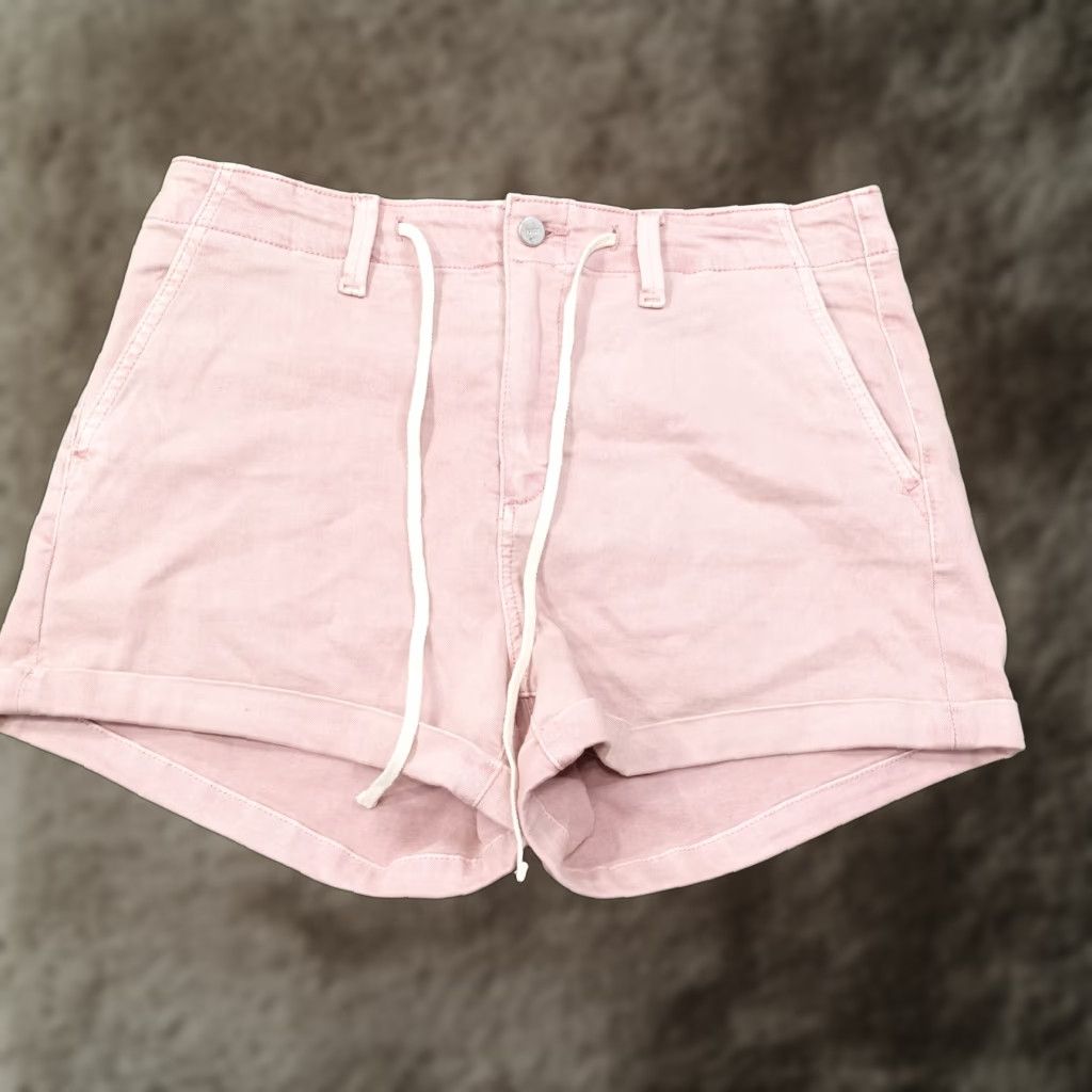 Paige PAIGE TWILL PINK SHORTS WOMENS SIZE 32 Size 24" / US 00 / IT 34 - 1 Thumbnail