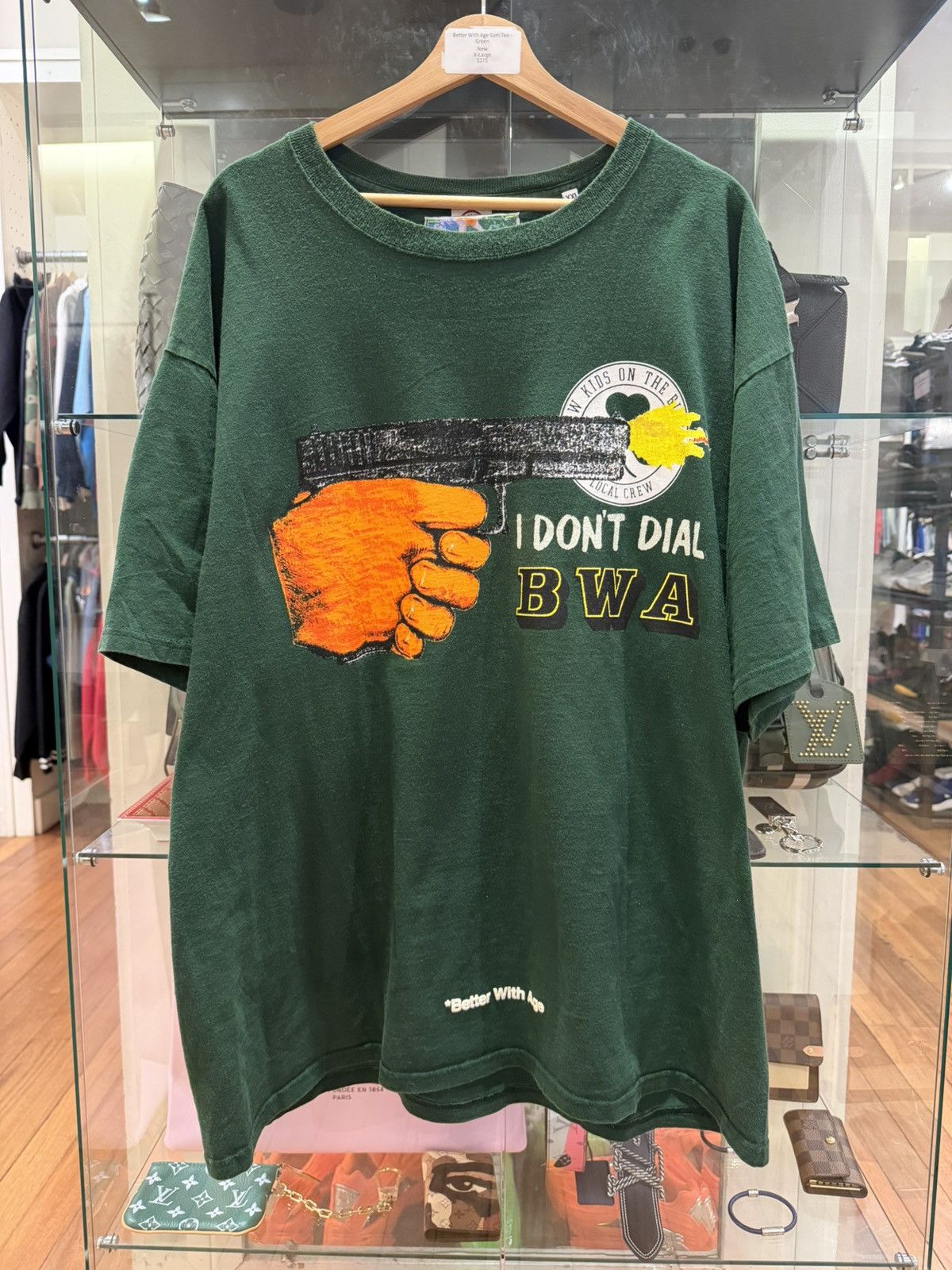Better With Age Better With Age Sani Tee - Green Size US XXL / EU 58 / 5 - 1 Thumbnail