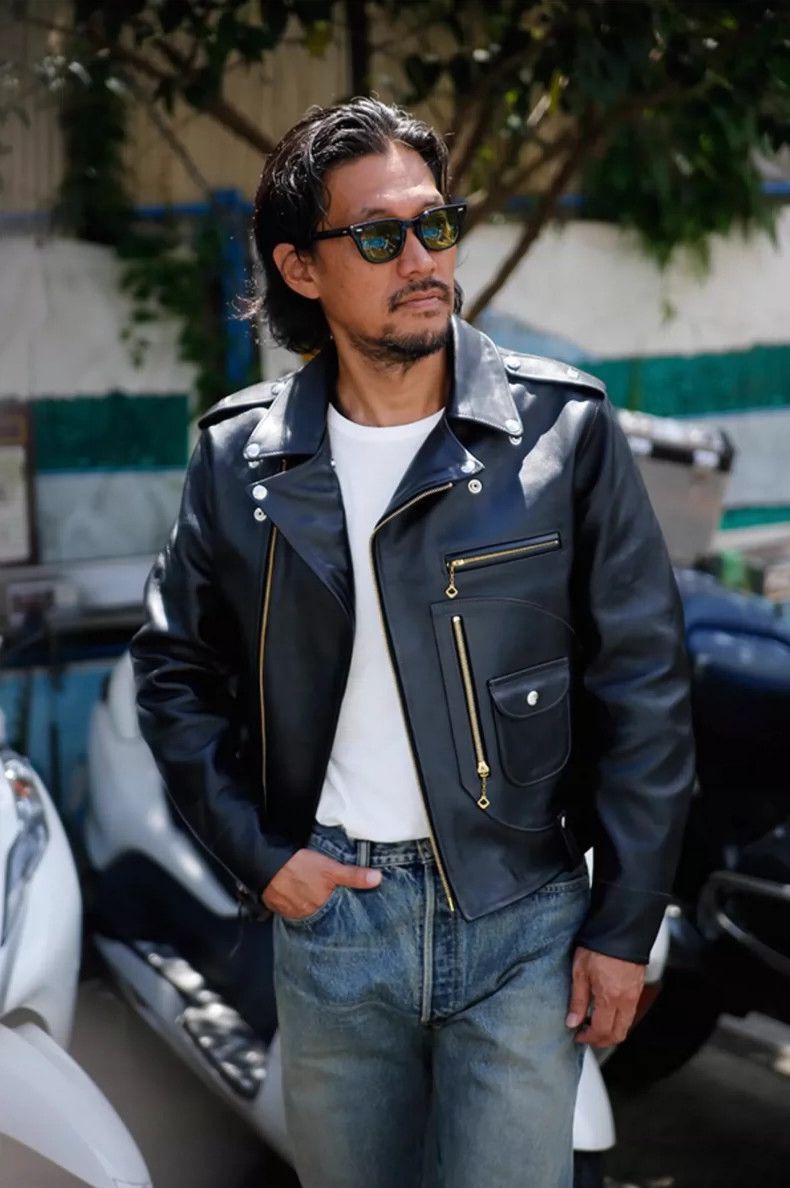 The Real McCoy's The Real McCoy'sBuco-J24 Cable-stayed Leather Motorcycle Ja Size US L / EU 52-54 / 3 - 8 Thumbnail