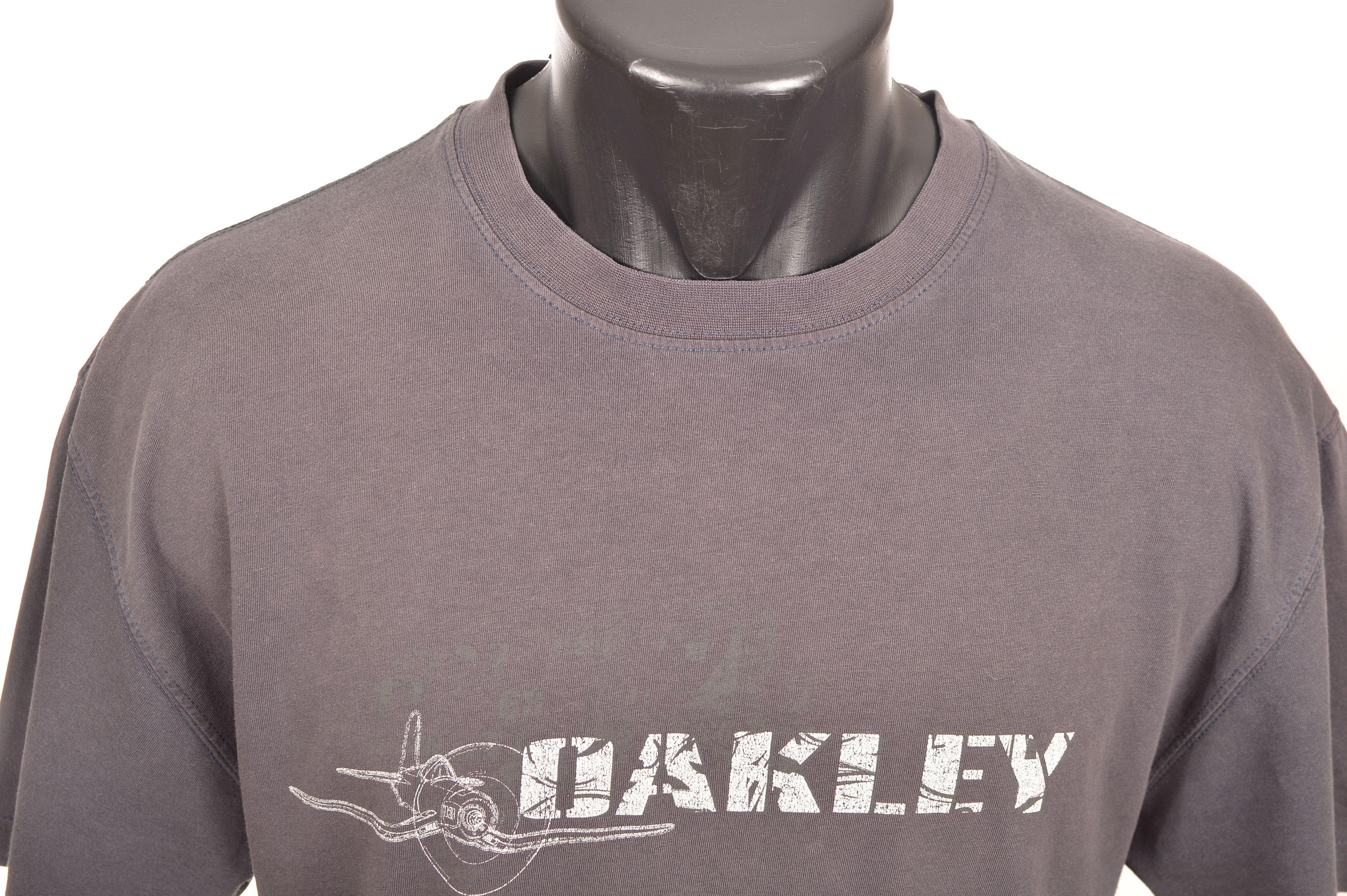 Oakley Oakley Plane Logo Vintage T-Shirt Tee Size US M / EU 48-50 / 2 - 2 Thumbnail