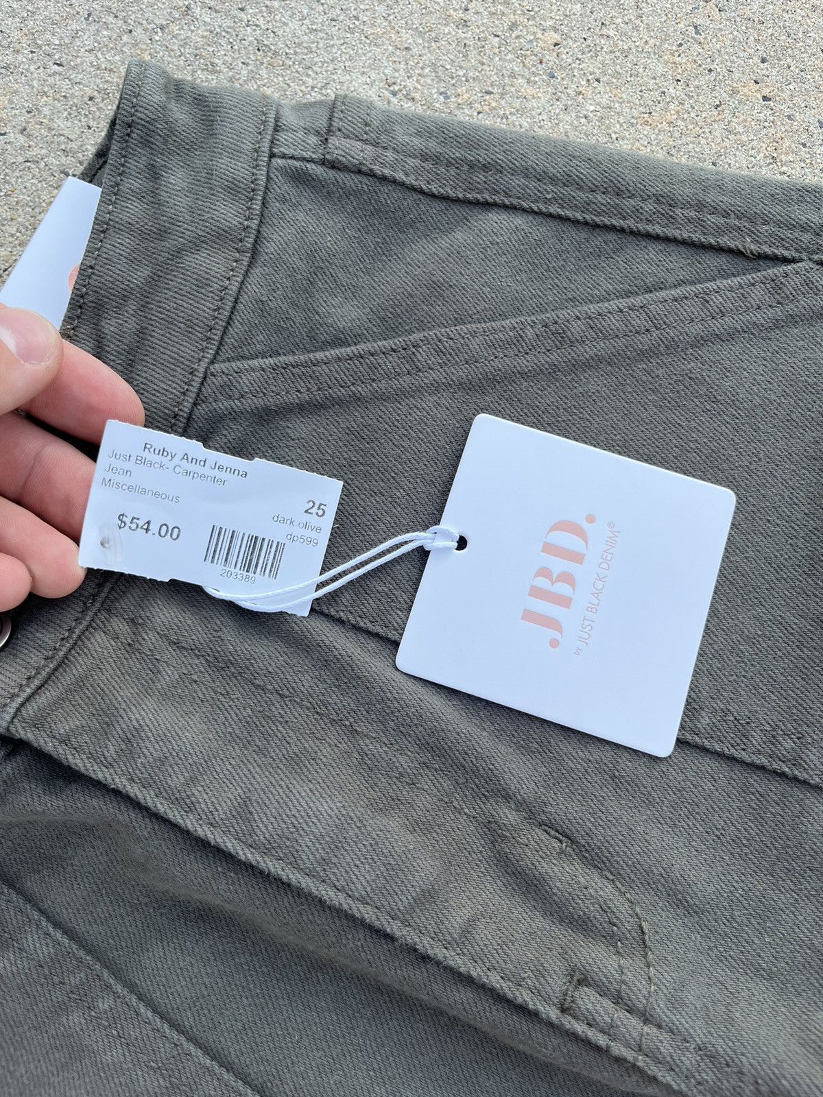 Other JBD. Baggy Carpenter Jeans Size 25" / US 0 / IT 36 - 3 Thumbnail