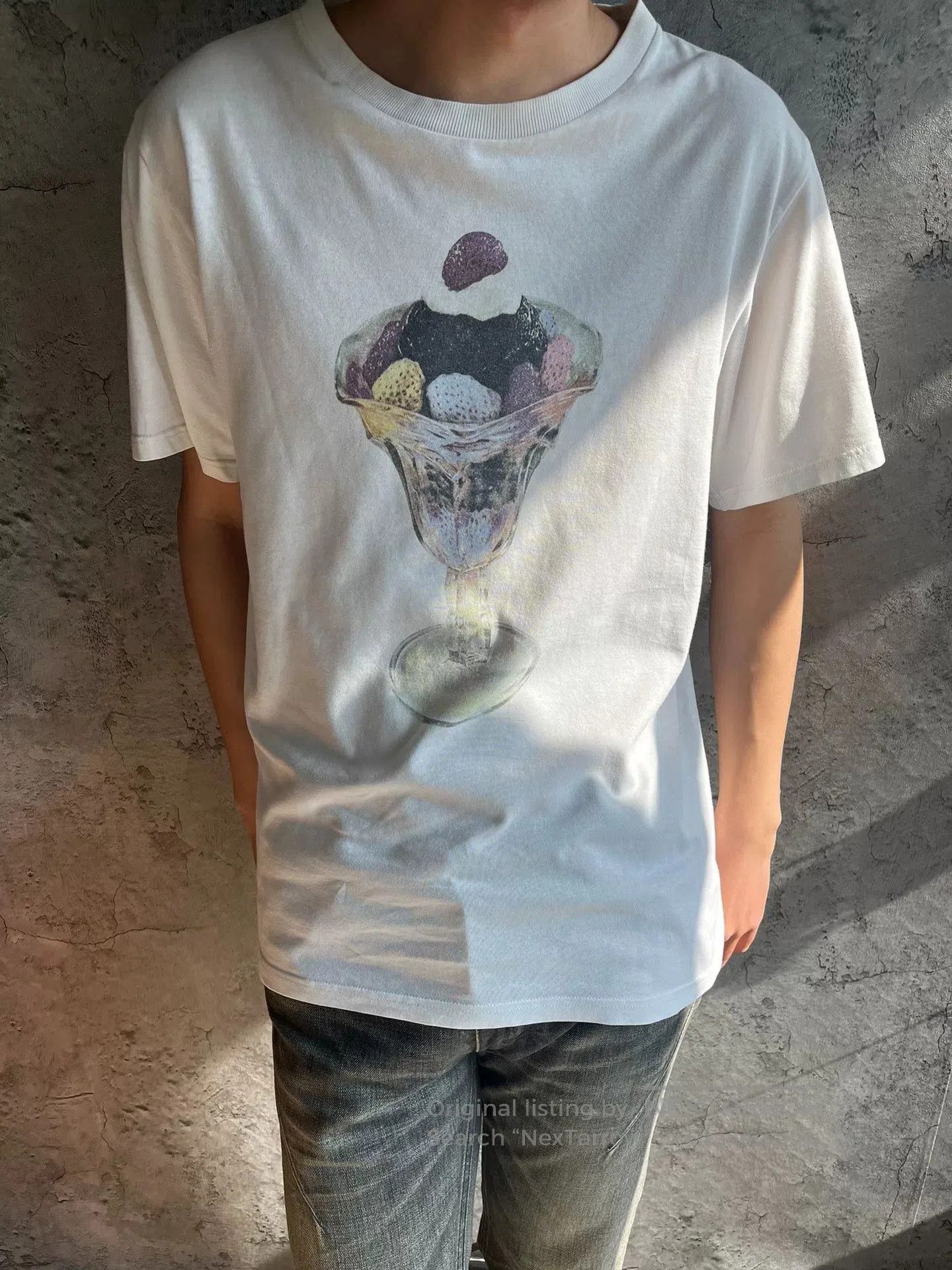Number (N)ine number nine ice cream graphic tee. Size US M / EU 48-50 / 2 - 2 Thumbnail