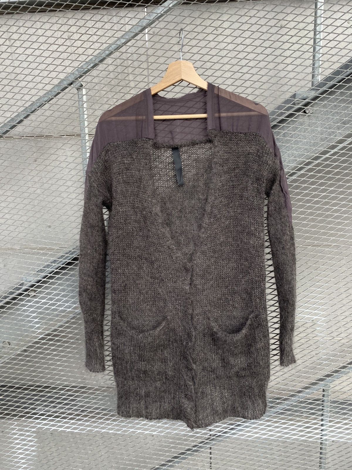 Ilaria Nistri Ilaria Nistri Mohair Avant-Garde Cardigan Size US S / EU 44-46 / 1 - 17 Thumbnail