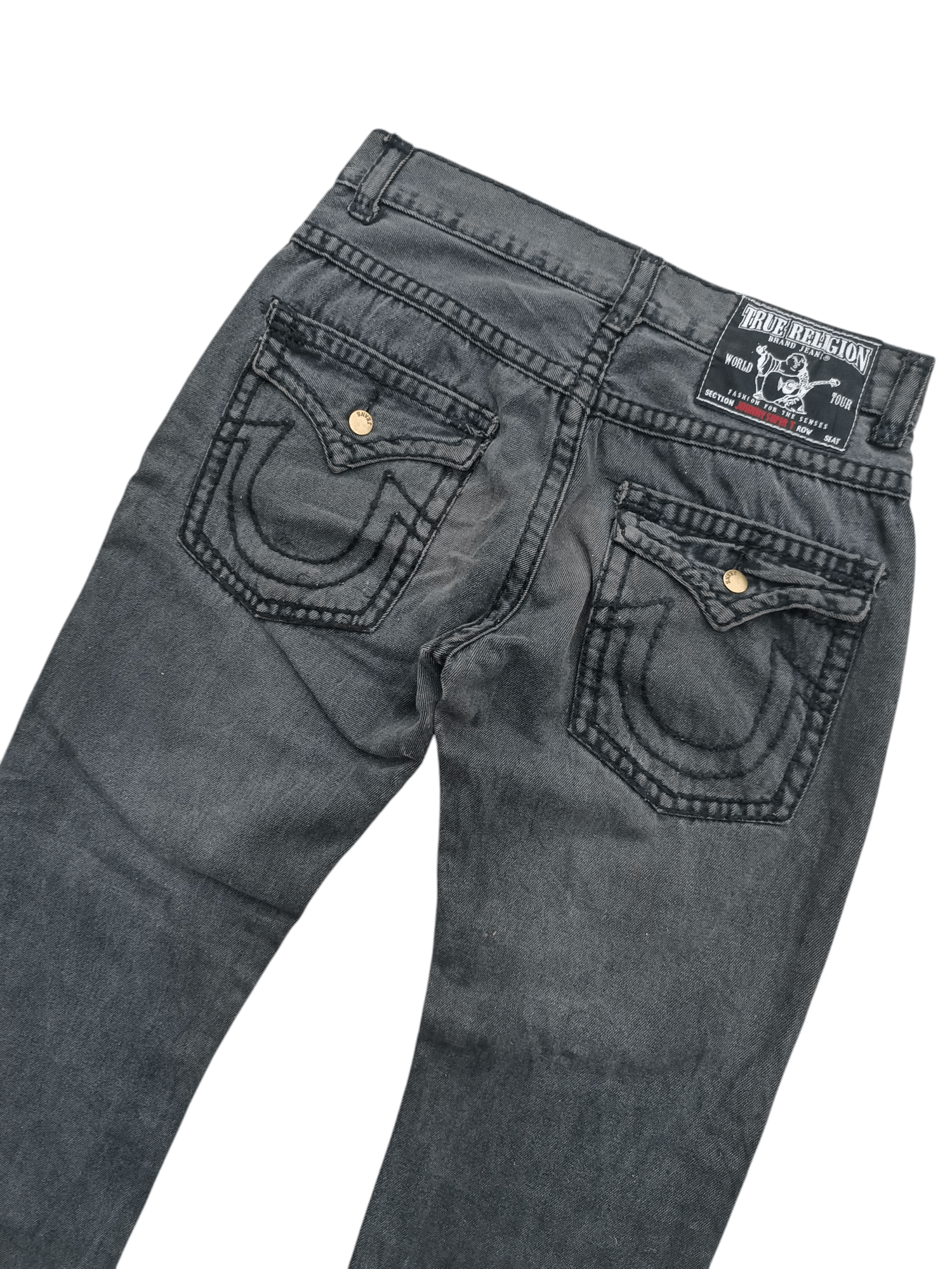 True Religion × Vintage Vintage True Religion Johnny Super T Distressed Jeans TR028 Size US 32 / EU 48 - 8 Thumbnail