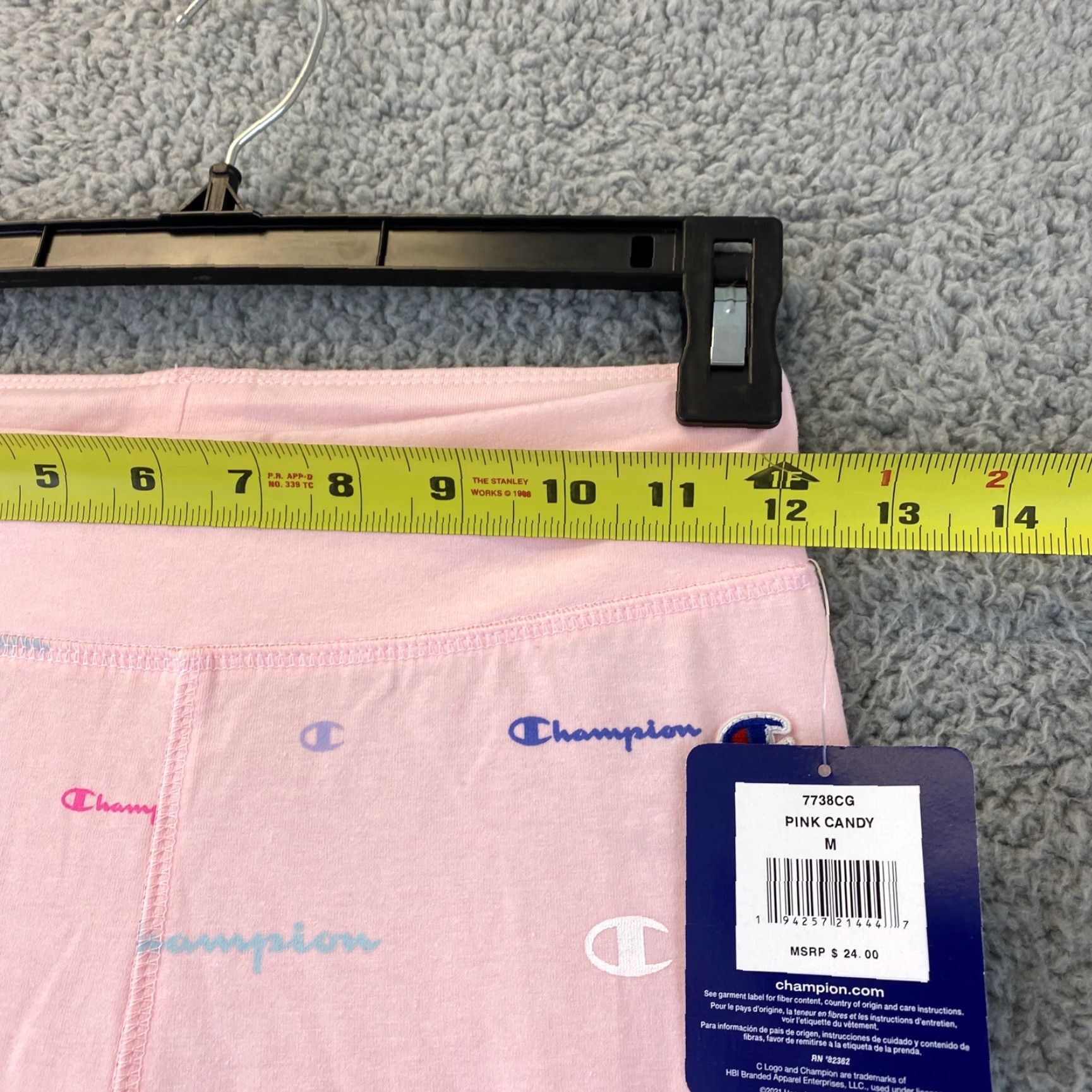 Champion Champion Girls Heritage Active Tech Leggings Pink Candy M Size 32" / US 10 / IT 46 - 5 Thumbnail