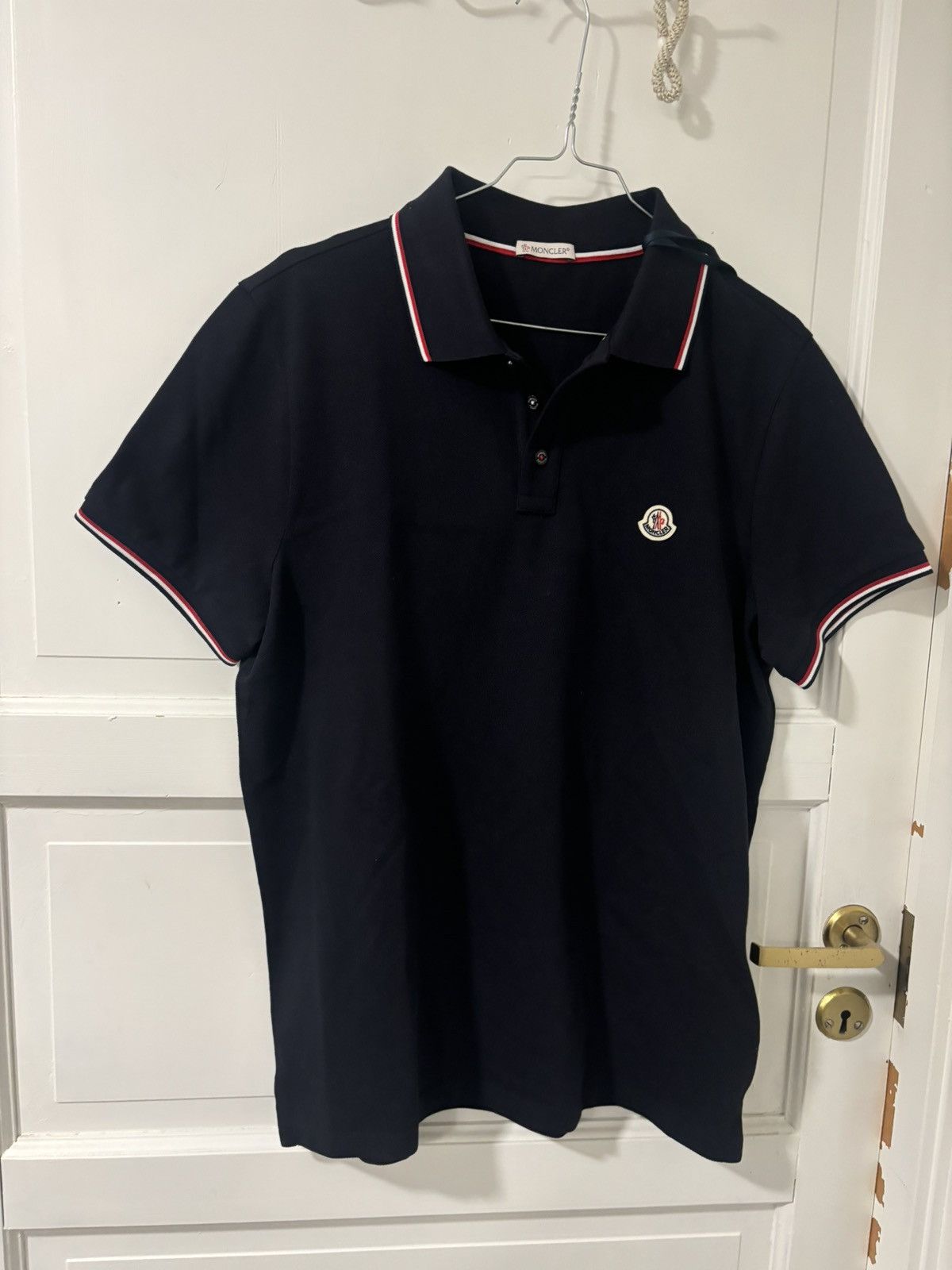 Moncler Logo polo Size US L / EU 52-54 / 3 - 1 Thumbnail